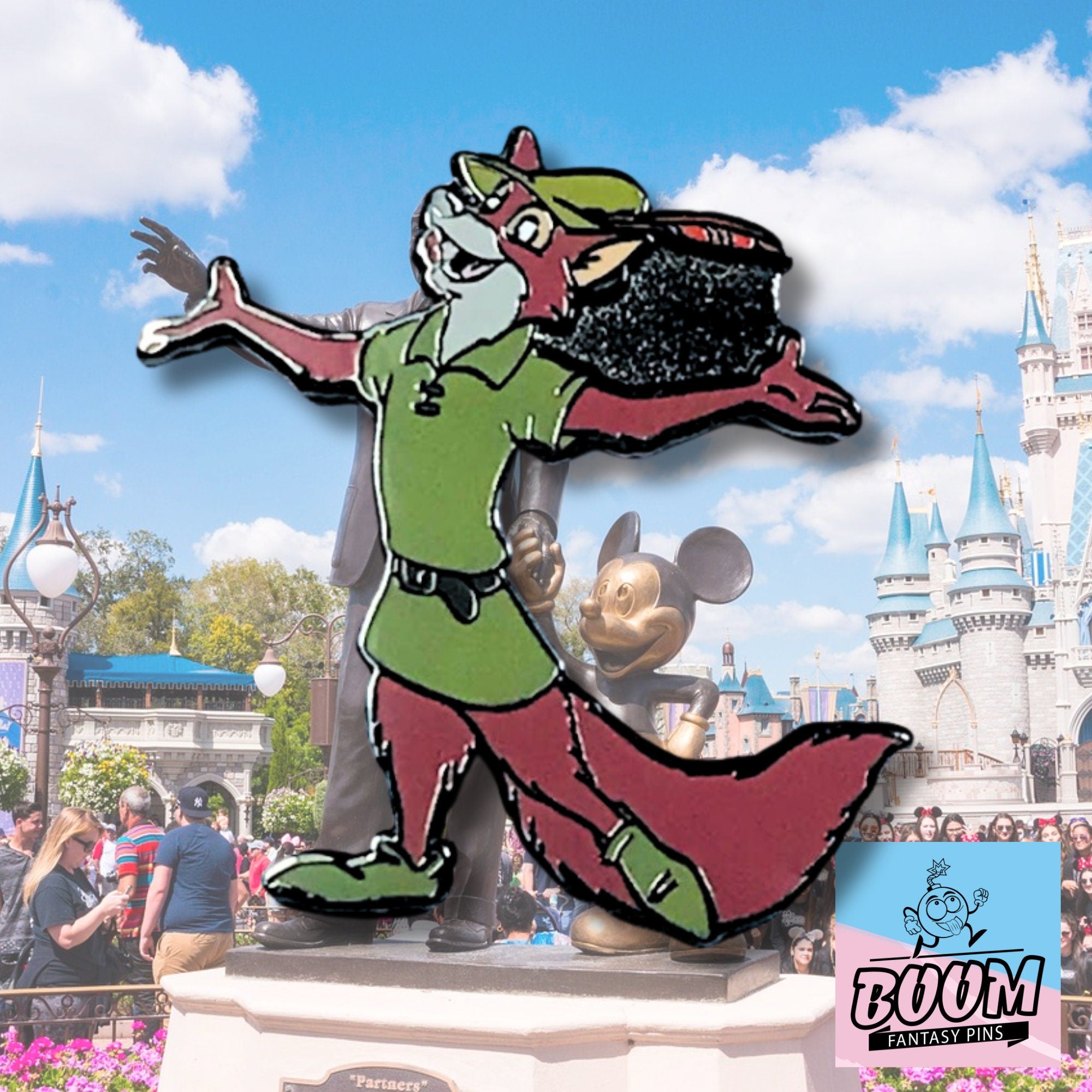 Pin's – Robin des Bois du film Robin des Bois de Disney Fantasy