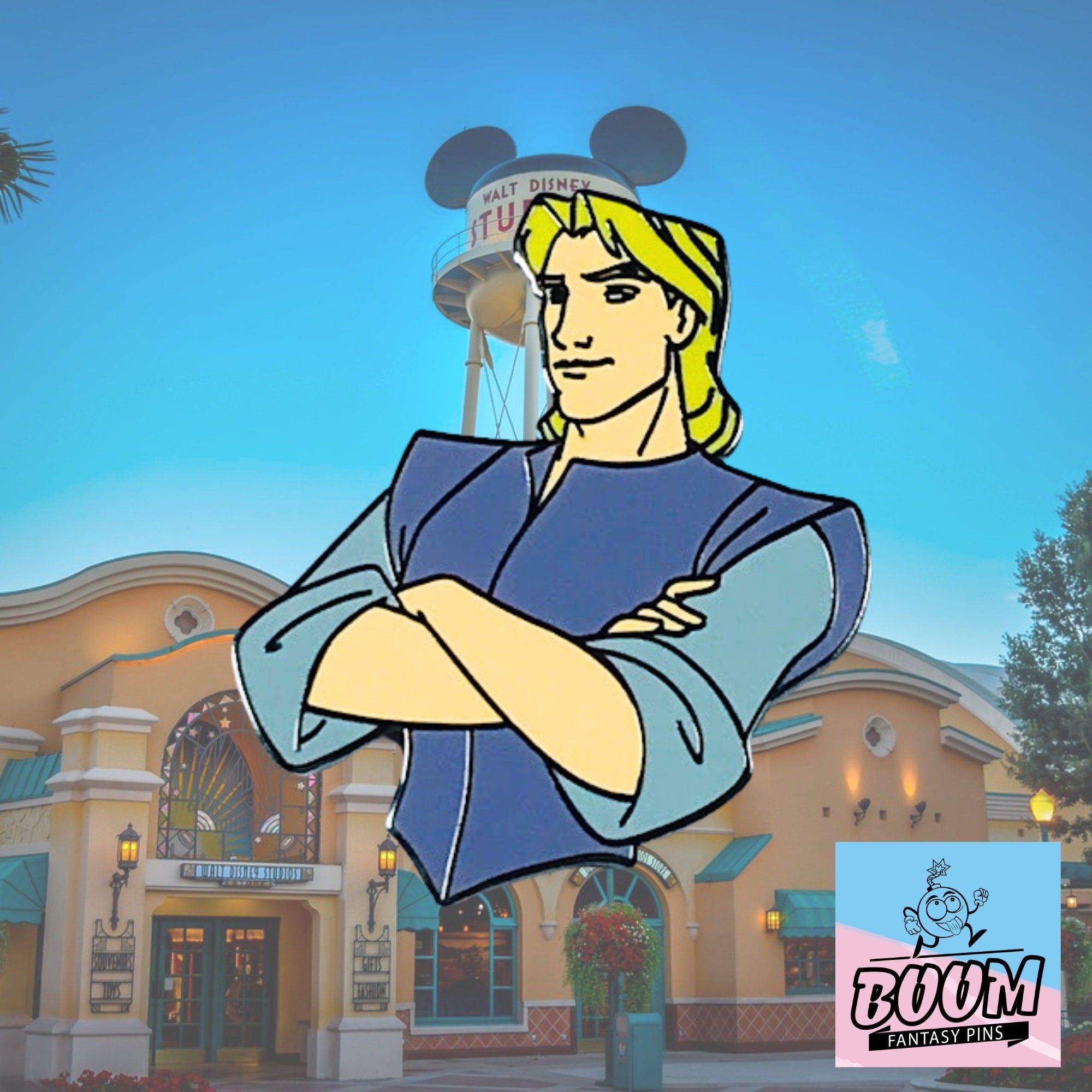 Épinglette – Capitaine John Smith de Pocahontas – Disney Fantasy