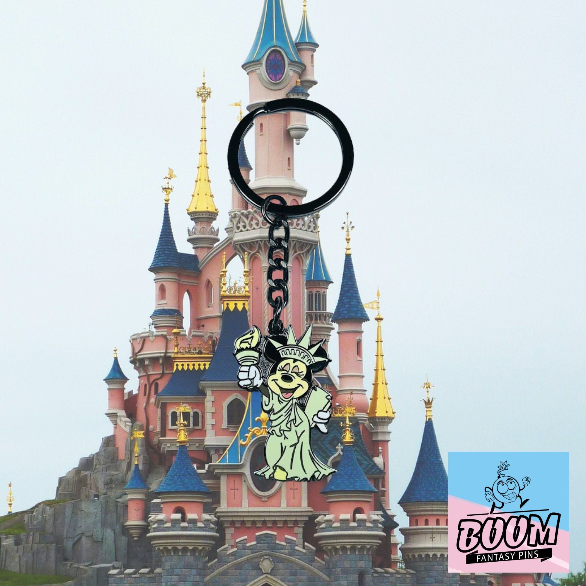 Llavero de Minnie Mouse del Universo Mickey Mouse – Disney Fantasy