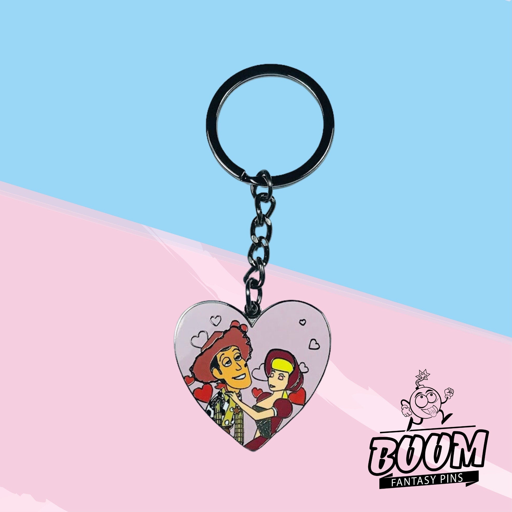 Llavero – Woody y Bo Peep de Toy Story – Disney Fantasy