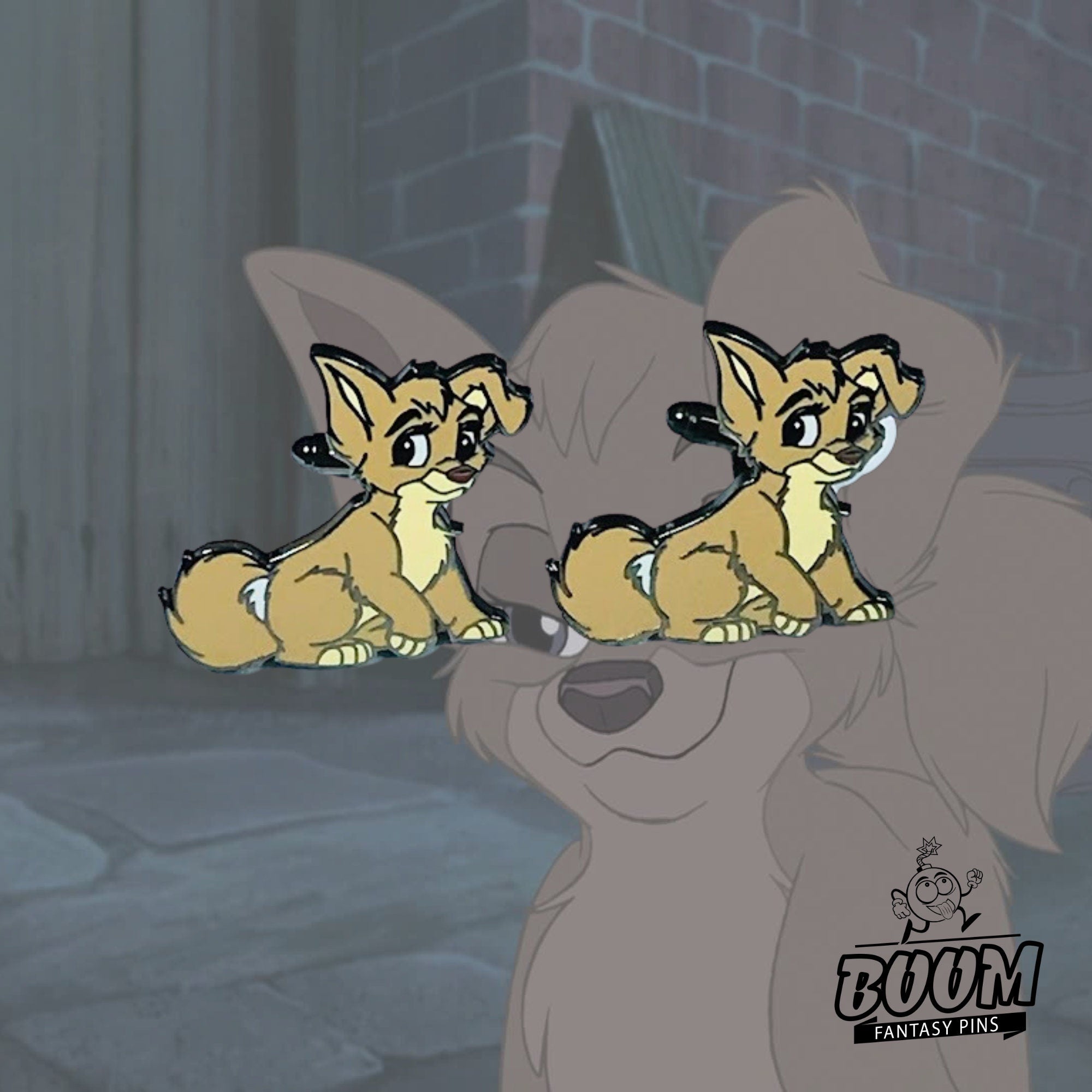 Boutons de manchette – Ange de La Belle et le Clochard – Disney Fantasy