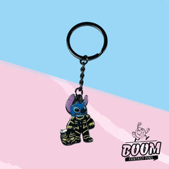 Llavero – Stitch como Pantera Negra de Lilo y Stitch – Disney Fantasy