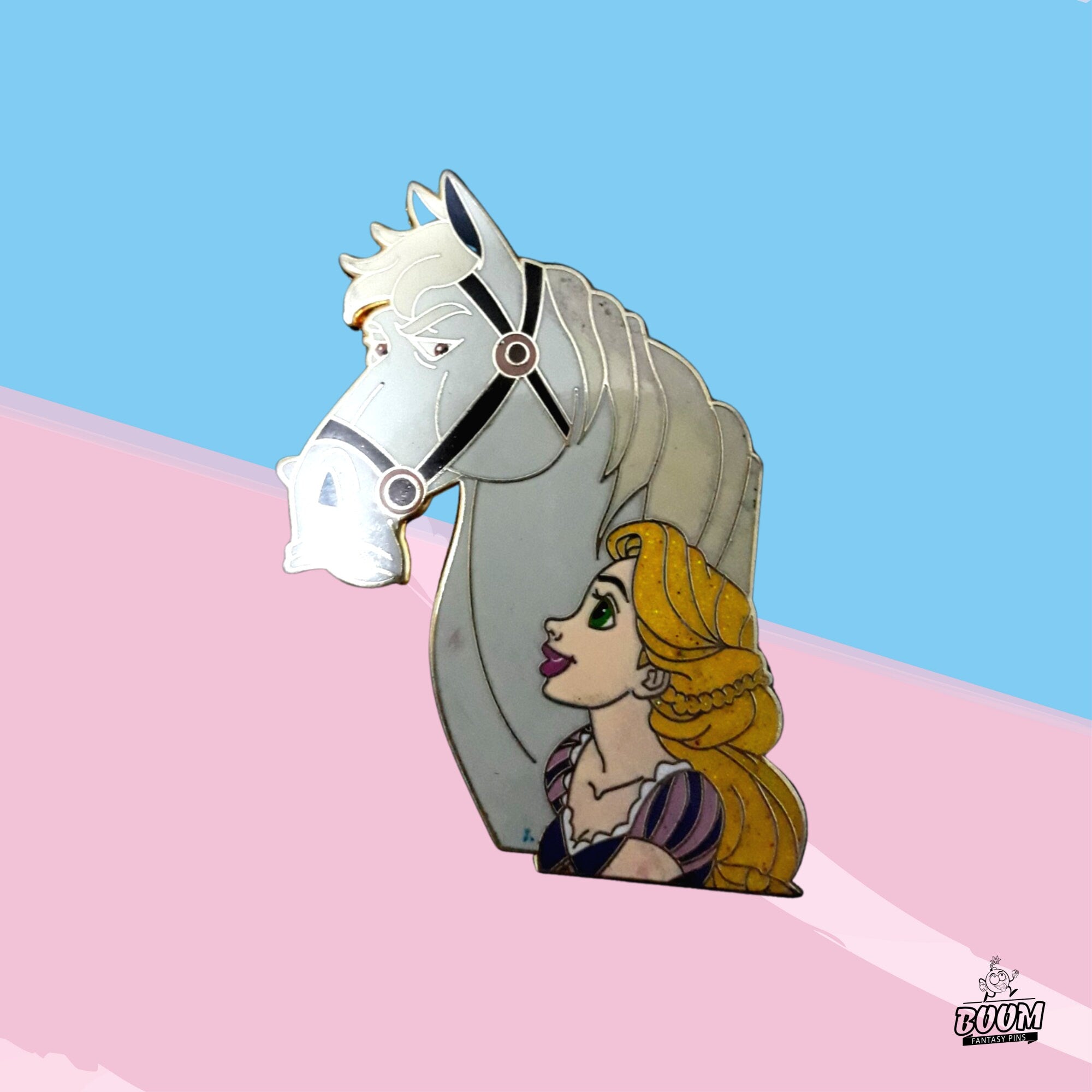 Pin's – Raiponce et Maximus du film Raiponce – Disney Fantasy