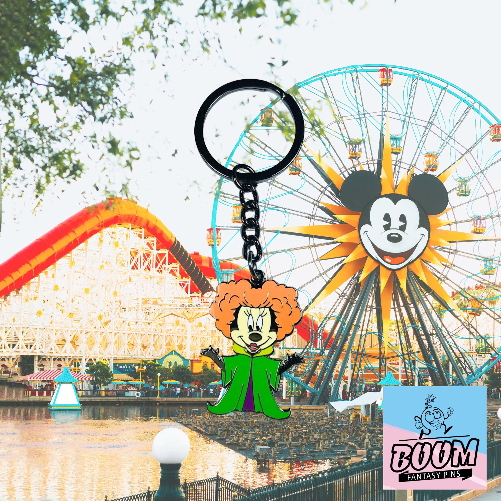 Porte-clés – Minnie Mouse en Winifred Sanderson du film Hocus Pocus – Disney Fantasy