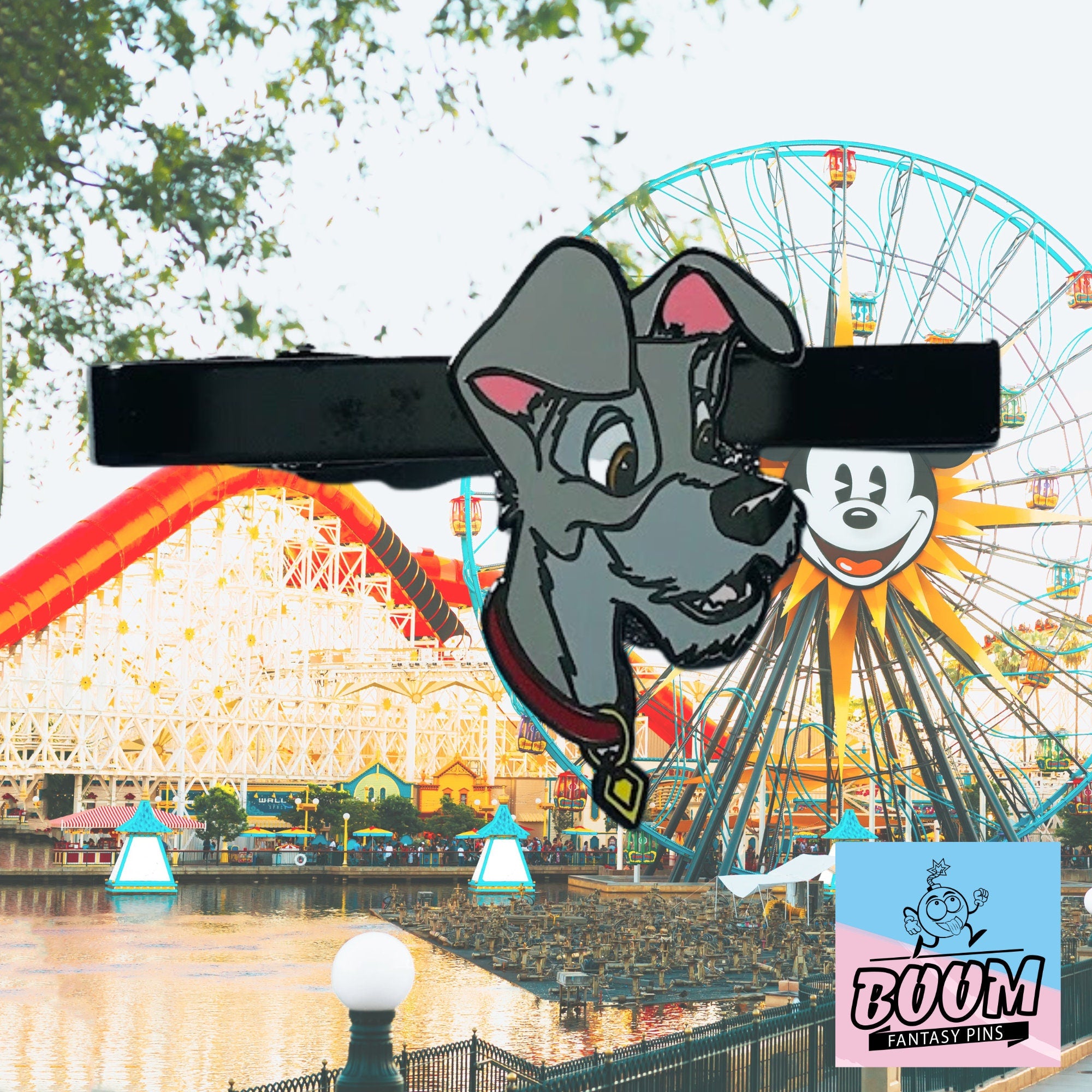 Tie Clip – Tramp from Lady and the Tramp – Disney Fantasy