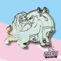 Pin – Simba Nala y Zazu de El Rey León Disney Fantasy