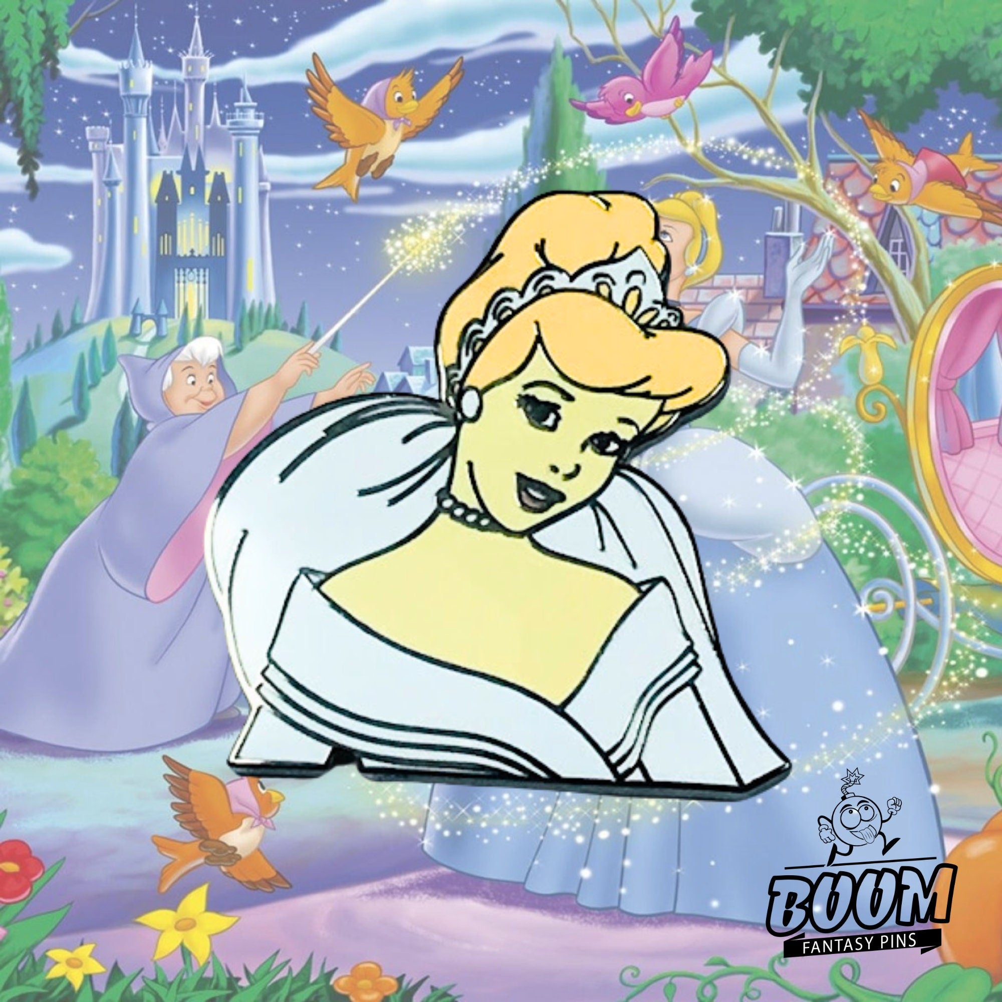 Pin – Princesa Cenicienta de Cenicienta – Disney Fantasy