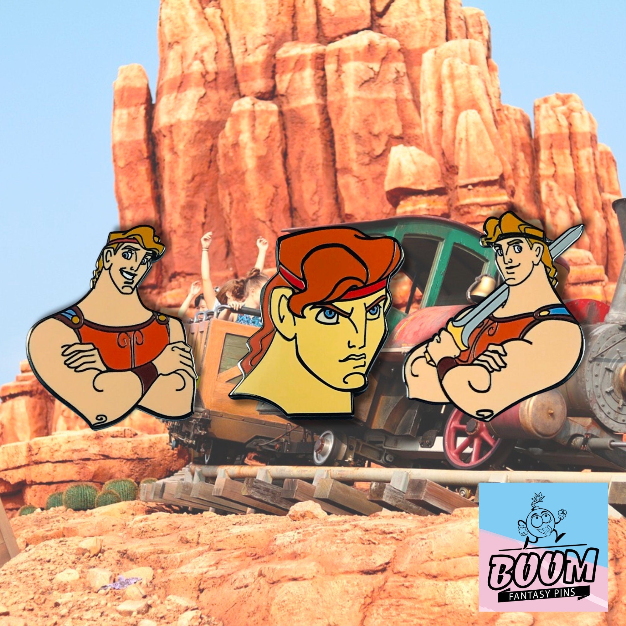 Pin's – Hercule du film Hercule de Disney Fantasy