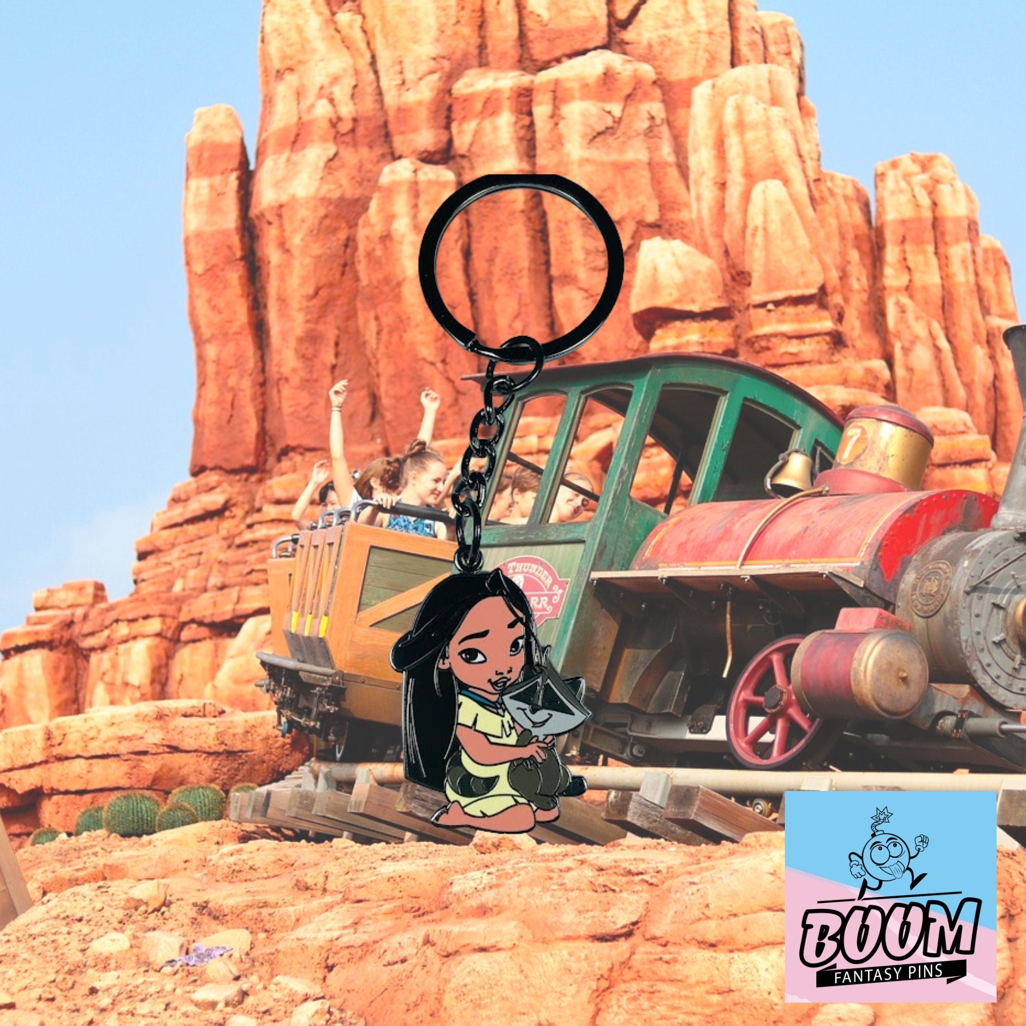 Porte-clés – Meeko de Pocahontas – Disney Fantasy