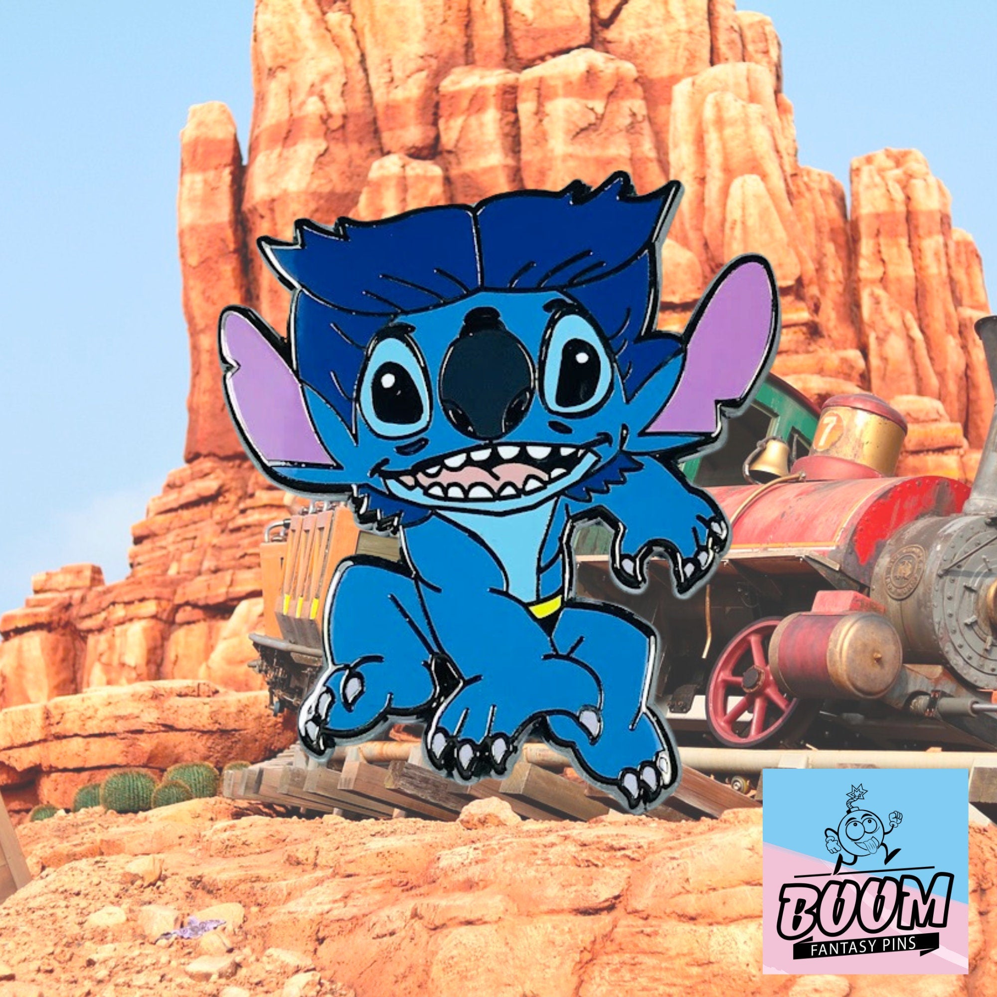 Pin – Stitch como Hank McCoy de Lilo &amp; Stitch – Disney Fantasy