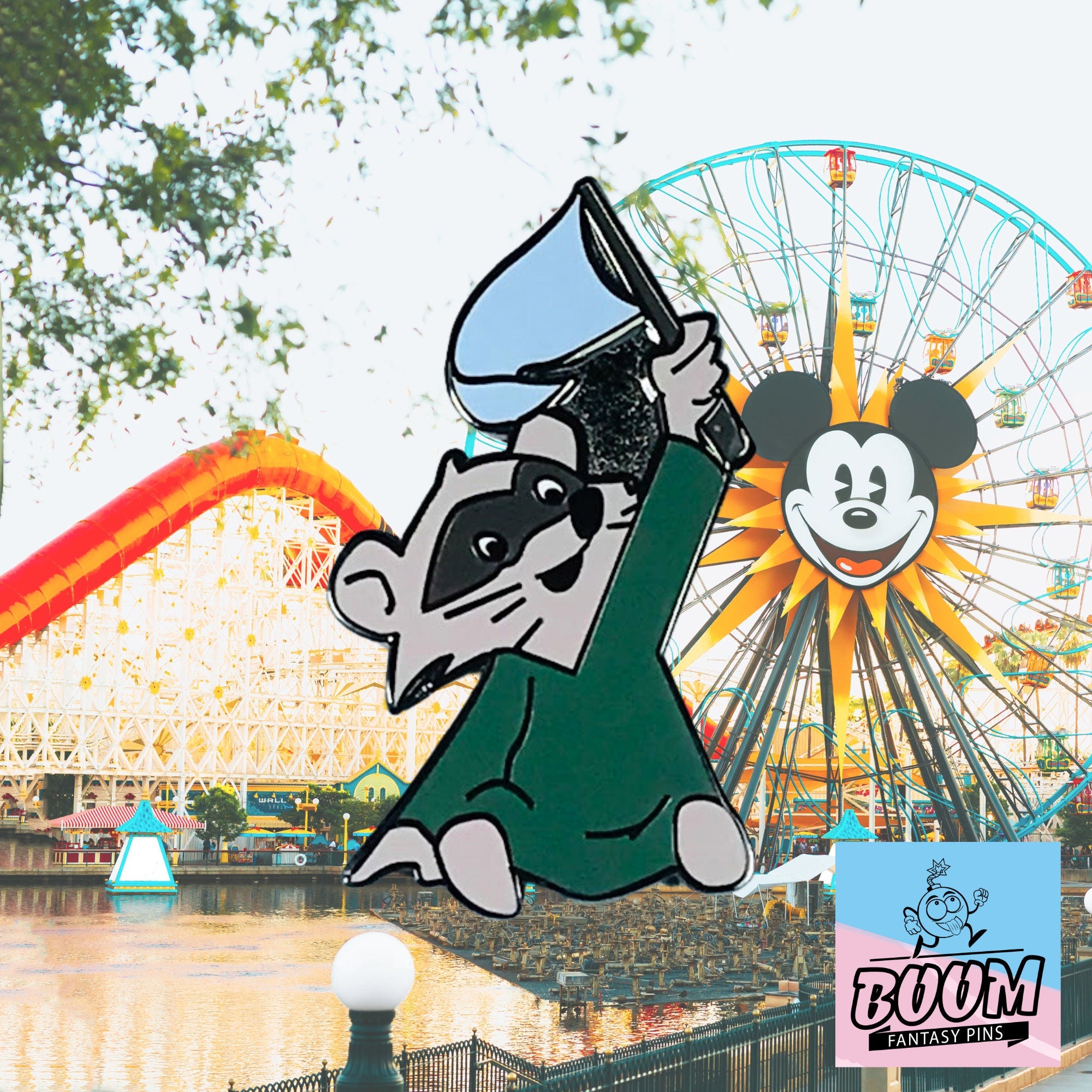 Pin's – Raton laveur de Robin des Bois – Disney Fantasy