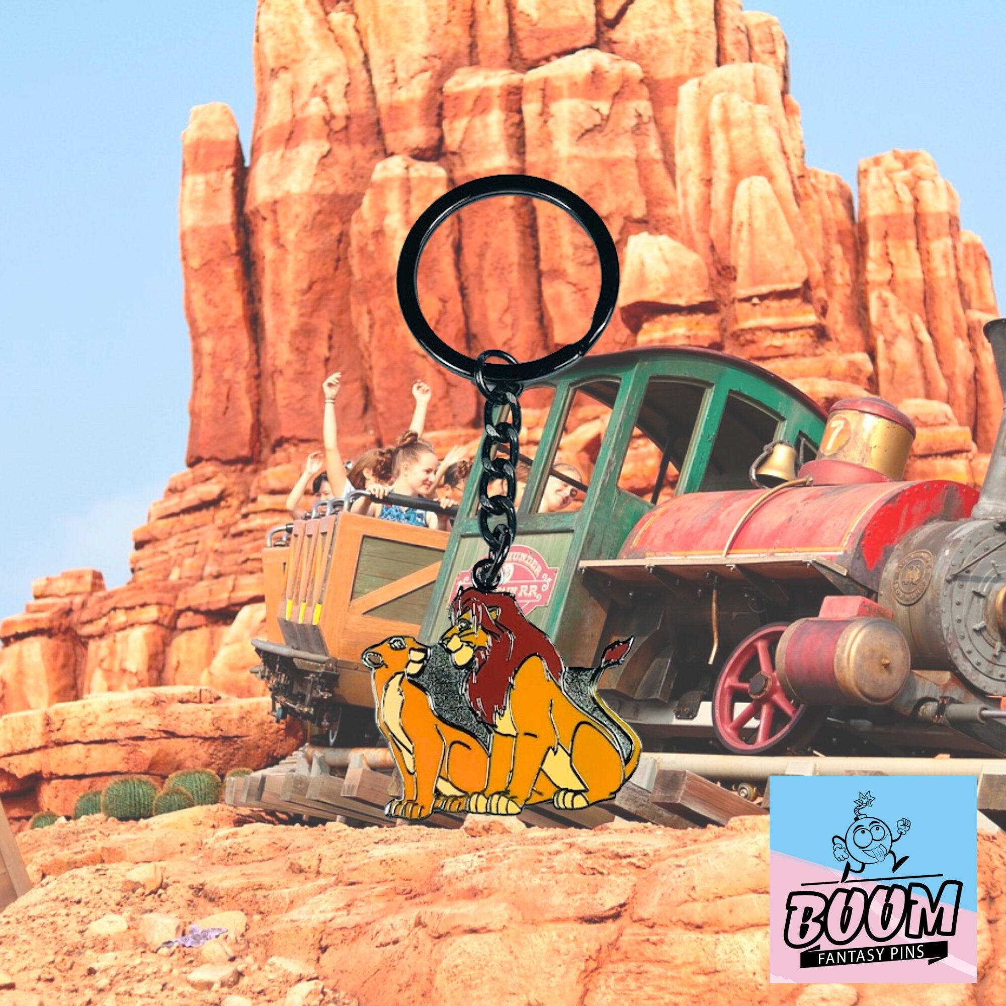 Porte-clés – Simba du Roi Lion – Disney Fantasy