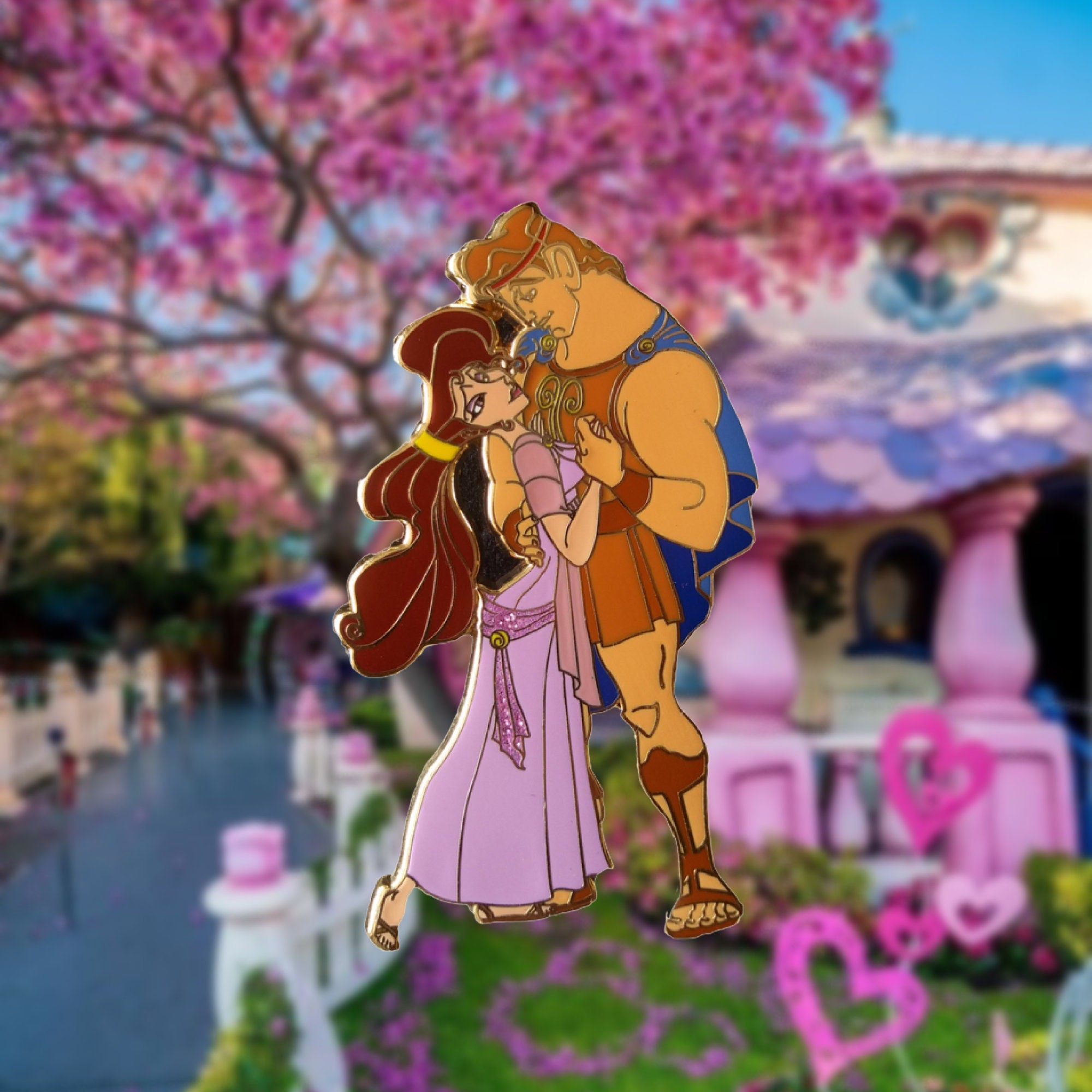 Pin – Hercules and Megara from Hercules – Disney Fantasy
