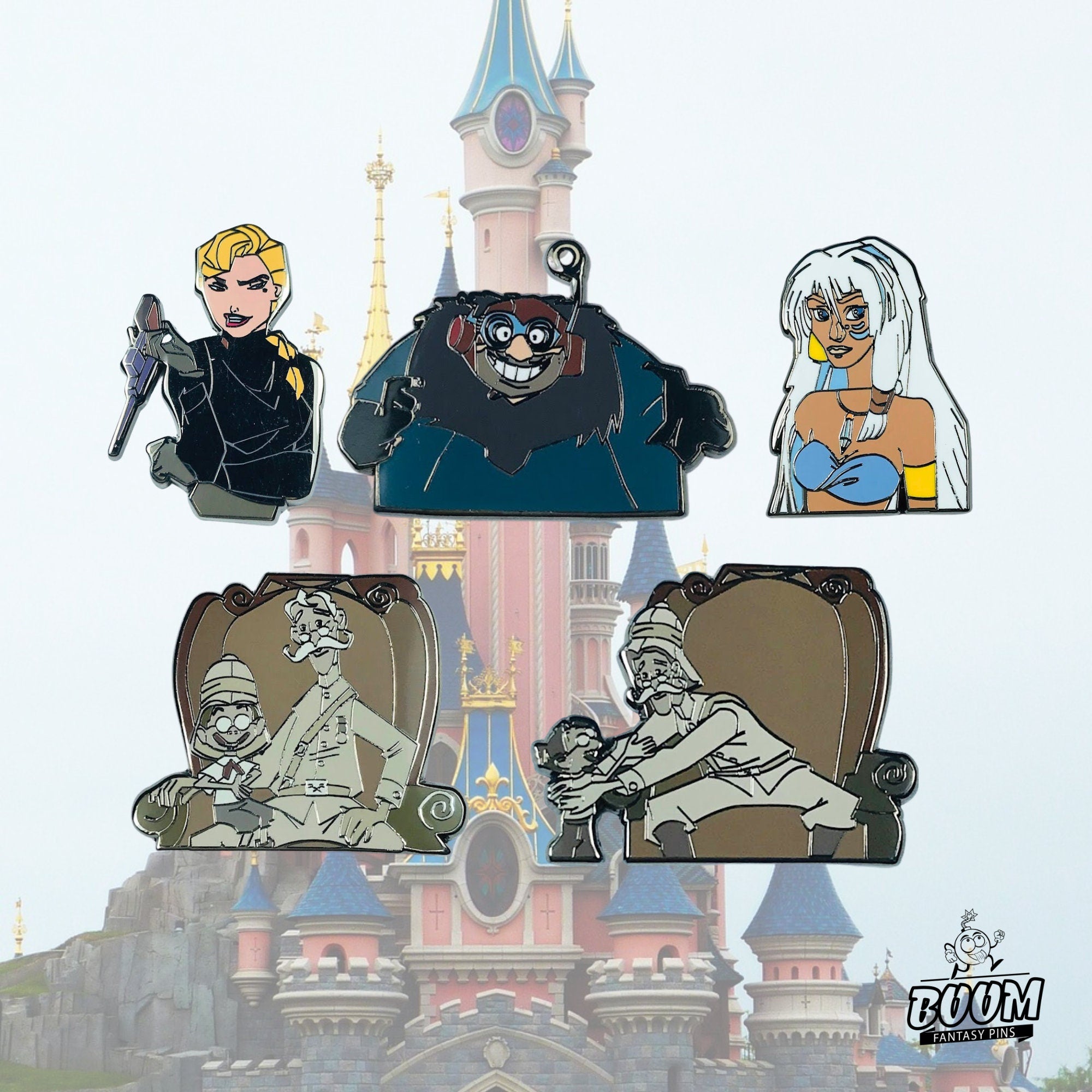 Pin's – Kida d'Atlantide, l'empire perdu – Disney Fantasy