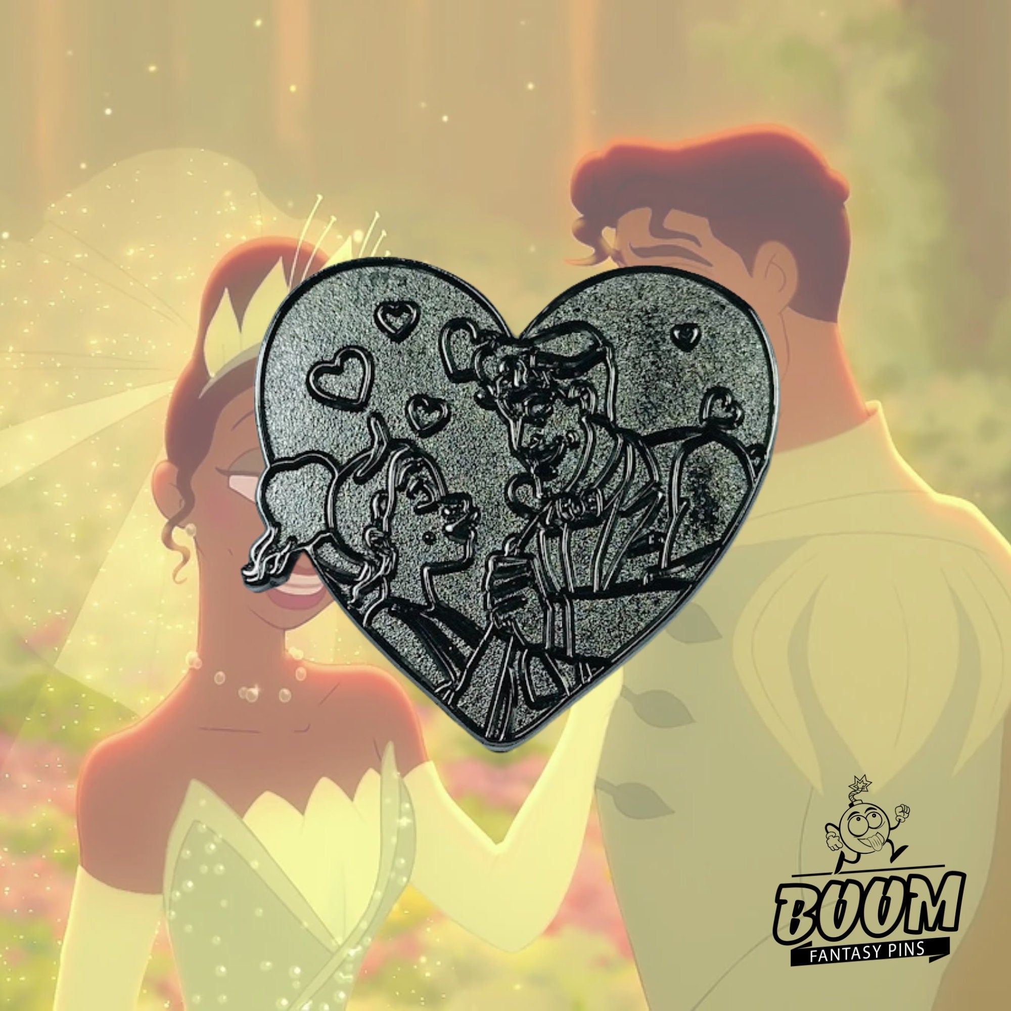 Pin – Tiana y el Príncipe Naveen de La Princesa y el Sapo – Disney Fantasy