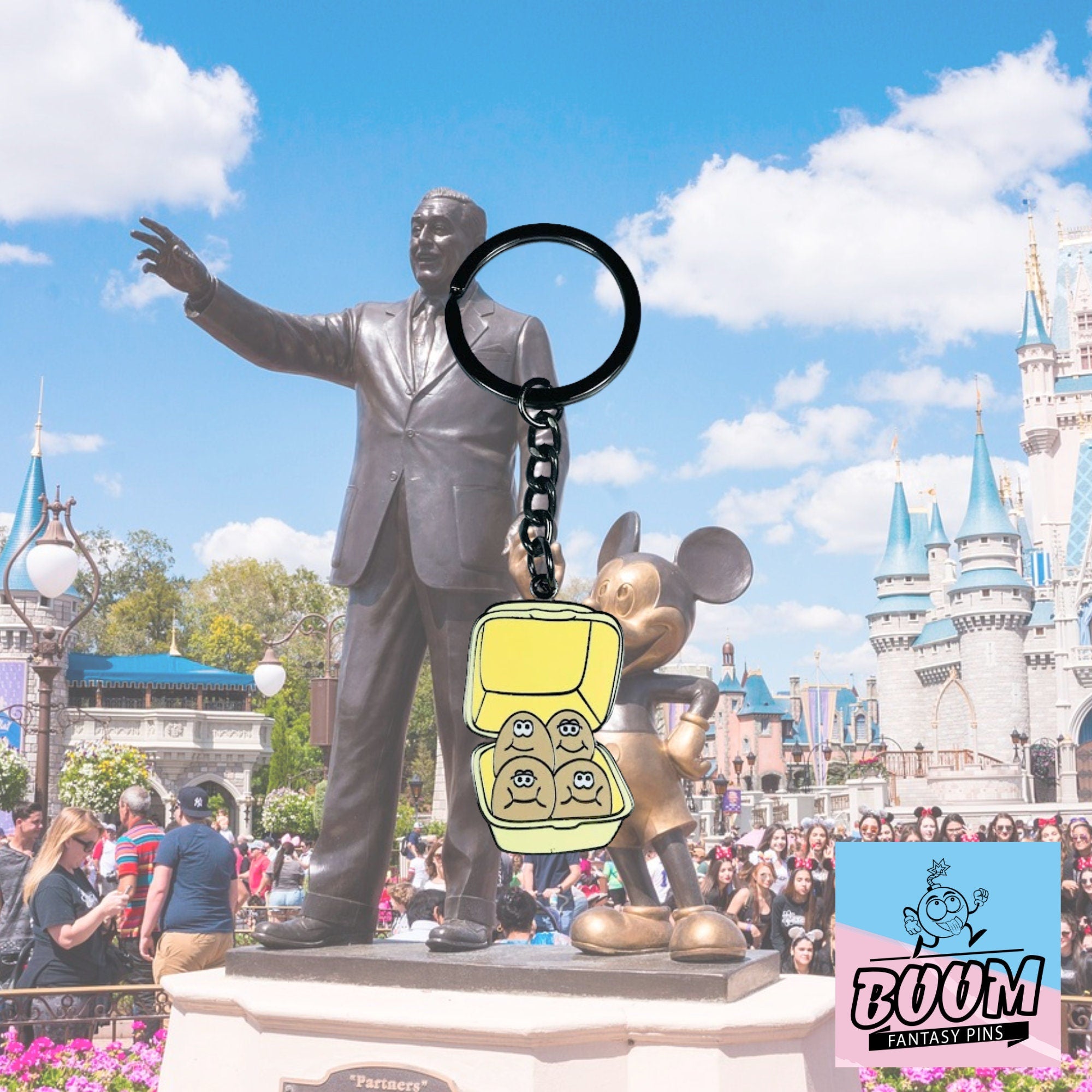 Keychain – Donuts from Classic Treats – Disney Fantasy