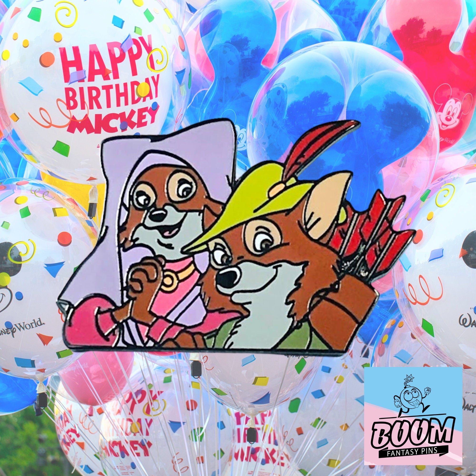 Pin – Lady Marian and Robin Hood from Robin Hood – Disney Fantasy