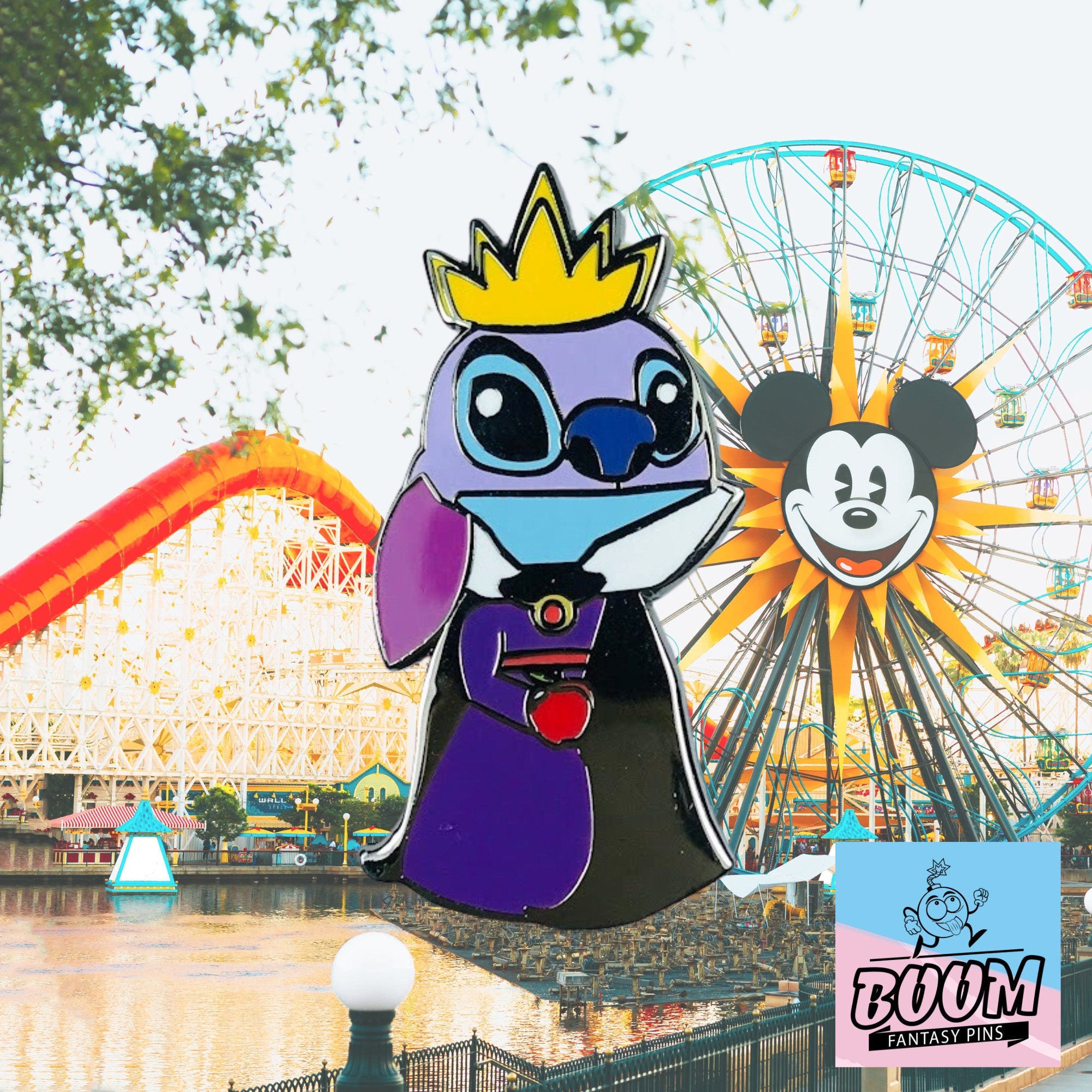 Pin – Stitch como la Reina Malvada de Lilo y Stitch – Disney Fantasy