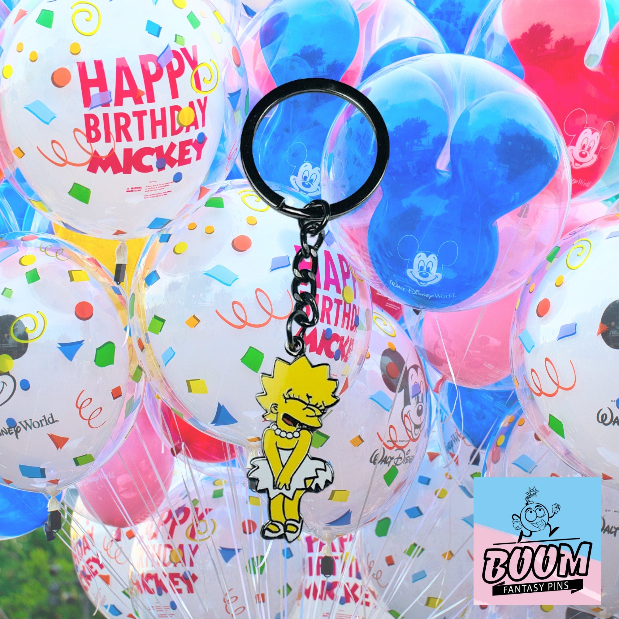 Llavero de Lisa Simpson de Los Simpsons – Disney Fantasy