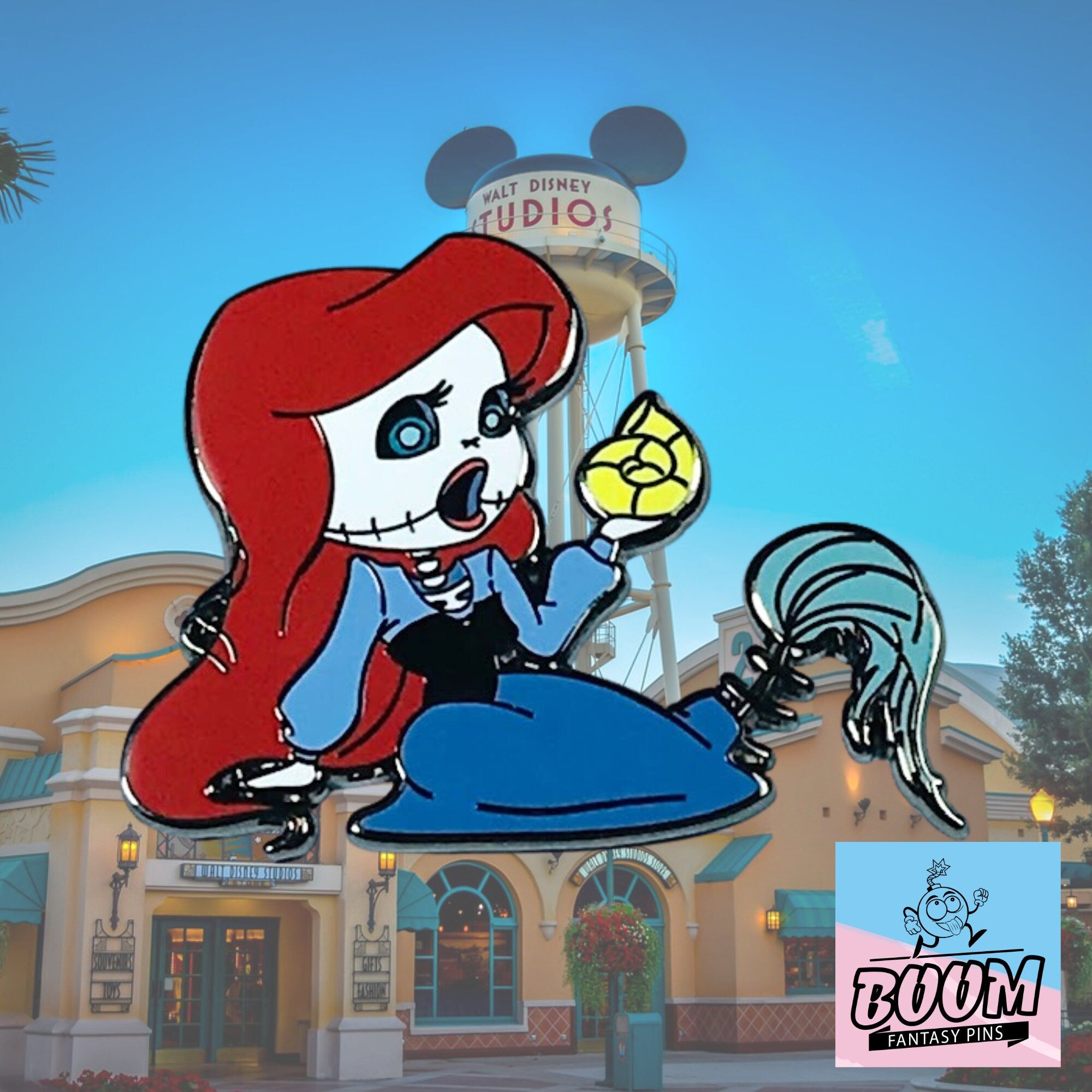 Pin – Ariel como zombi de La Sirenita – Disney Fantasy