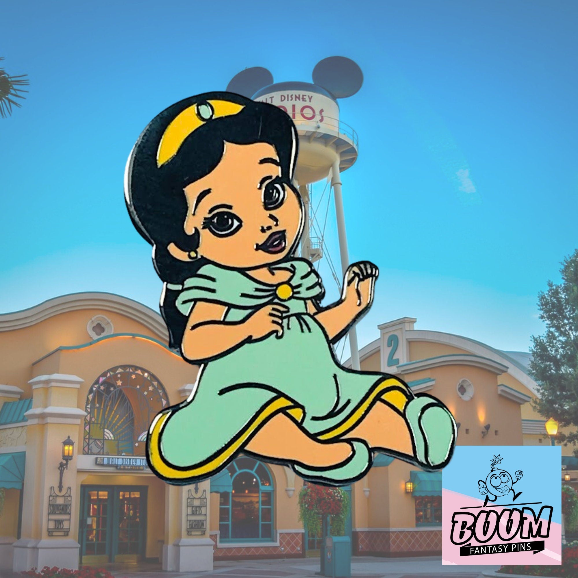 Pin – Princesa Jasmine de Aladdin – Disney Fantasy