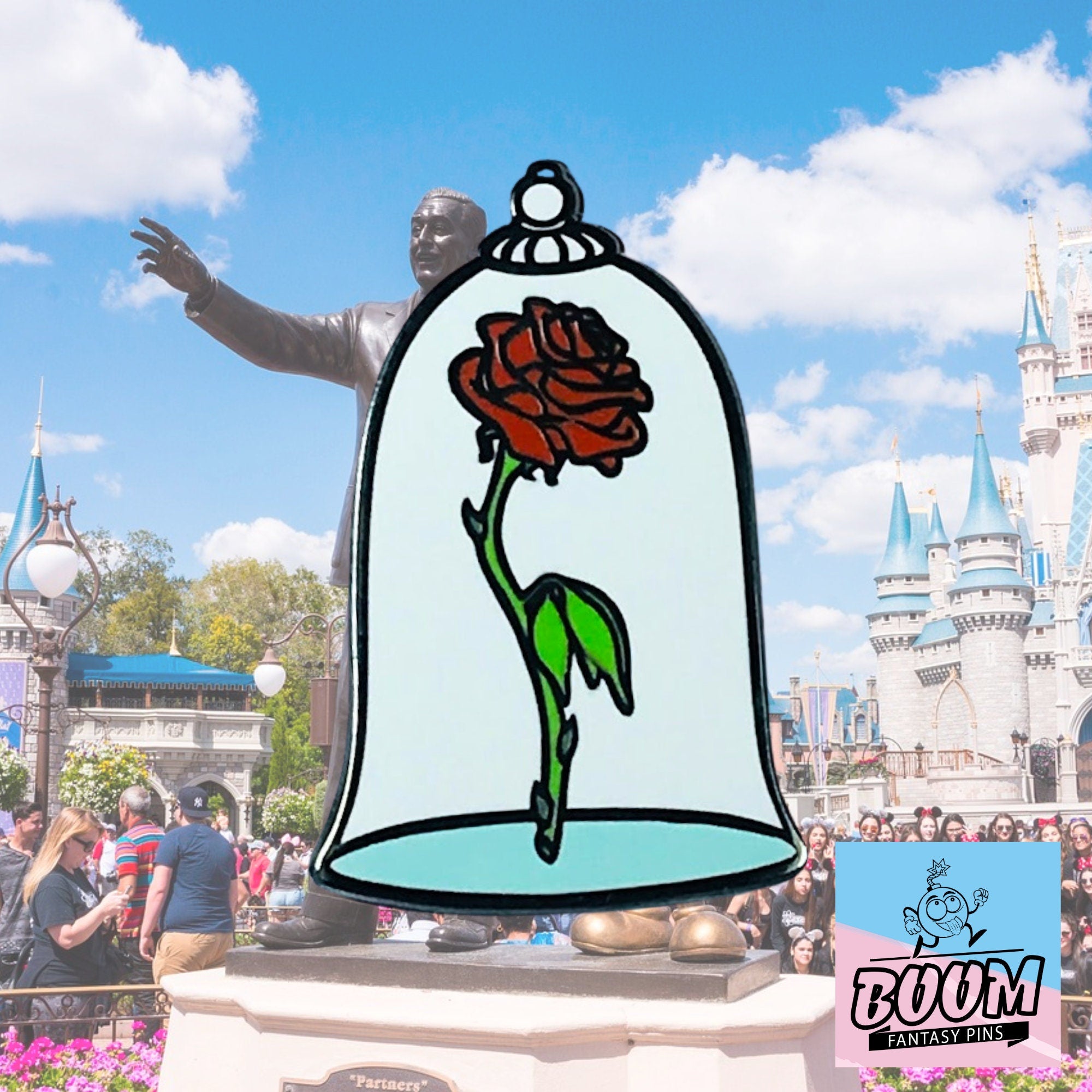 Pin's – Belle de La Belle et la Bête – Disney Fantasy