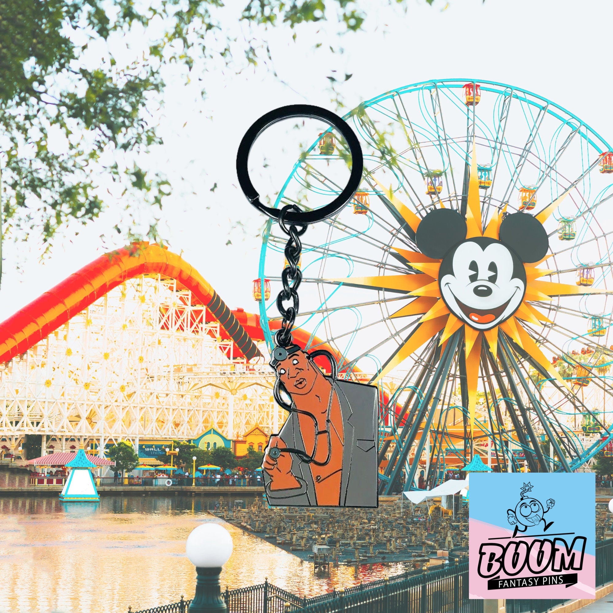 Llavero del Dr. Joshua Sweet de Atlantis: El Imperio Perdido – Disney Fantasy