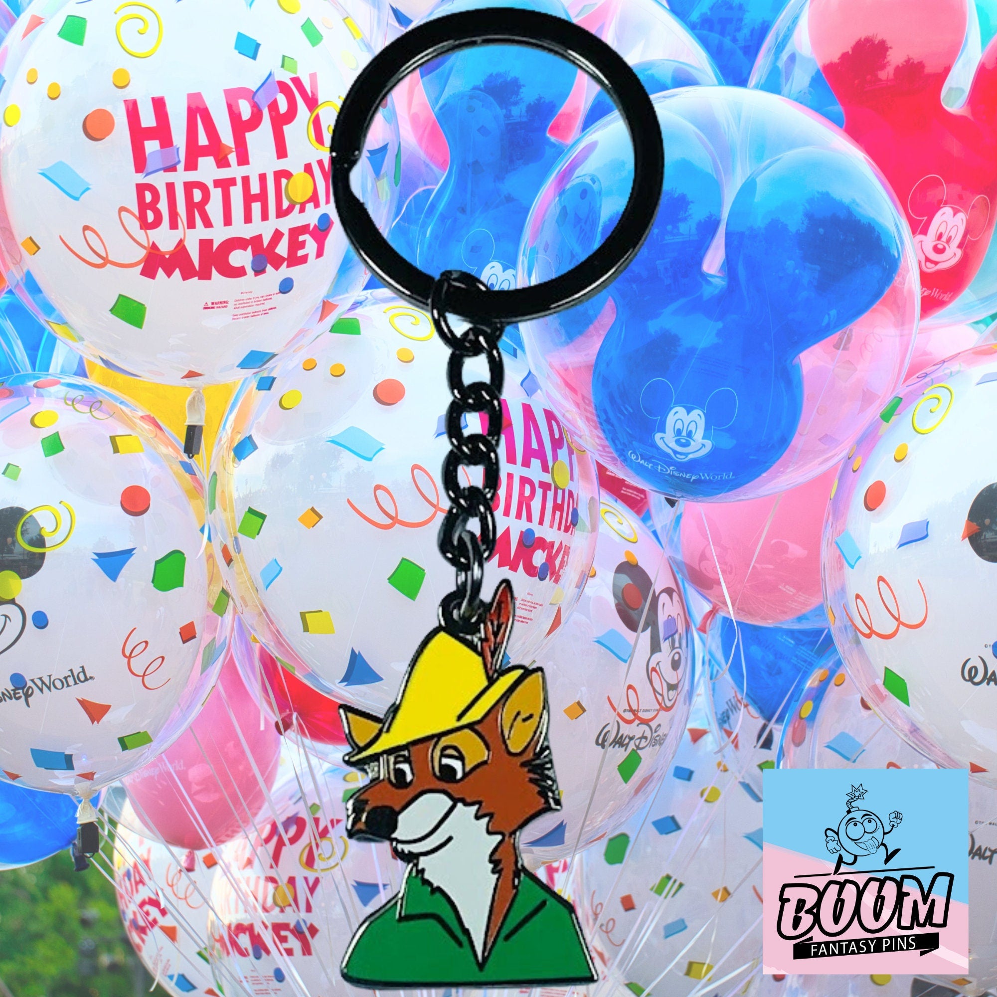 Llavero – Monsieur Hood de Robin Hood – Disney Fantasy