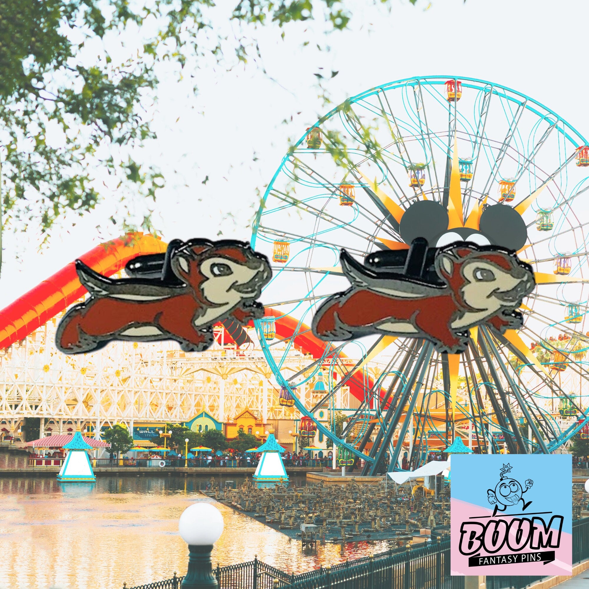 Boutons de manchette – Tic et Tac de Bambi – Disney Fantasy