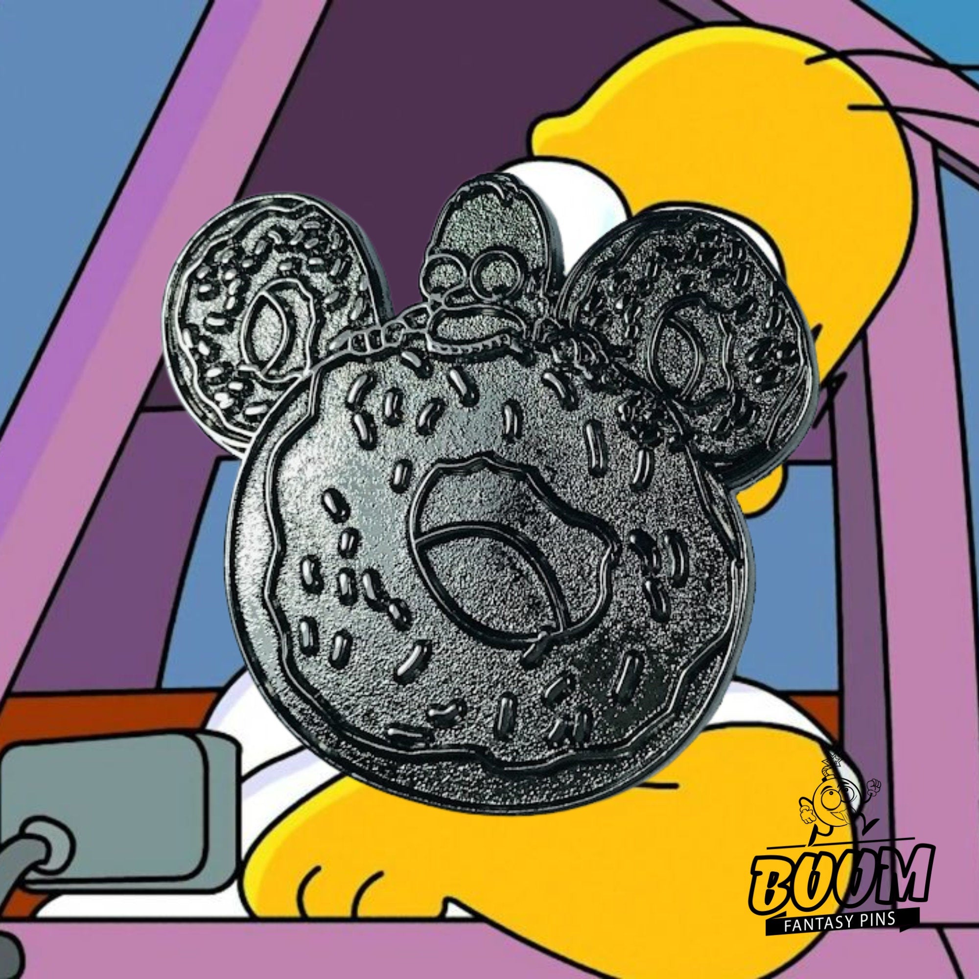 Pin's – Homer Simpson des Simpson – Disney Fantasy