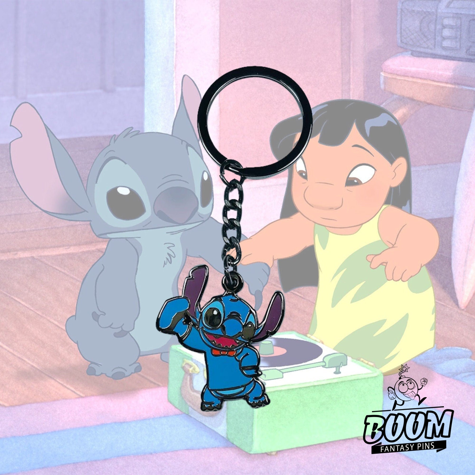 Porte-clés – Stitch Expérience 626 de Lilo &amp; Stitch – Disney Fantasy