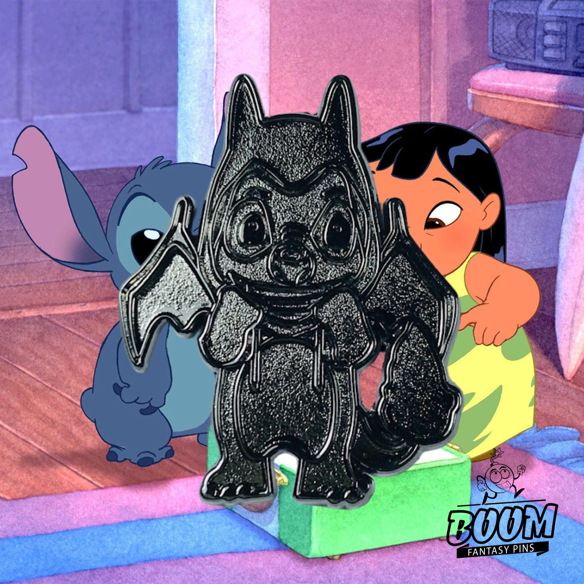 Épingle – Expérience 626 Stitch de Lilo &amp; Stitch en Dracaufeu – Disney Fantasy