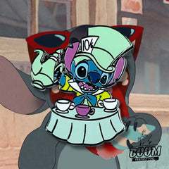 Pin – Stitch como el Sombrerero Loco de Lilo y Stitch – Disney Fantasy