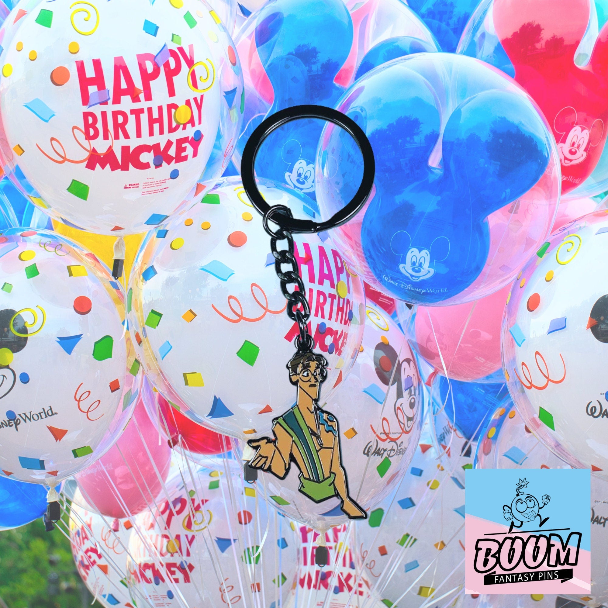 Llavero – Milo Thatch de Atlantis: El Imperio Perdido – Disney Fantasy