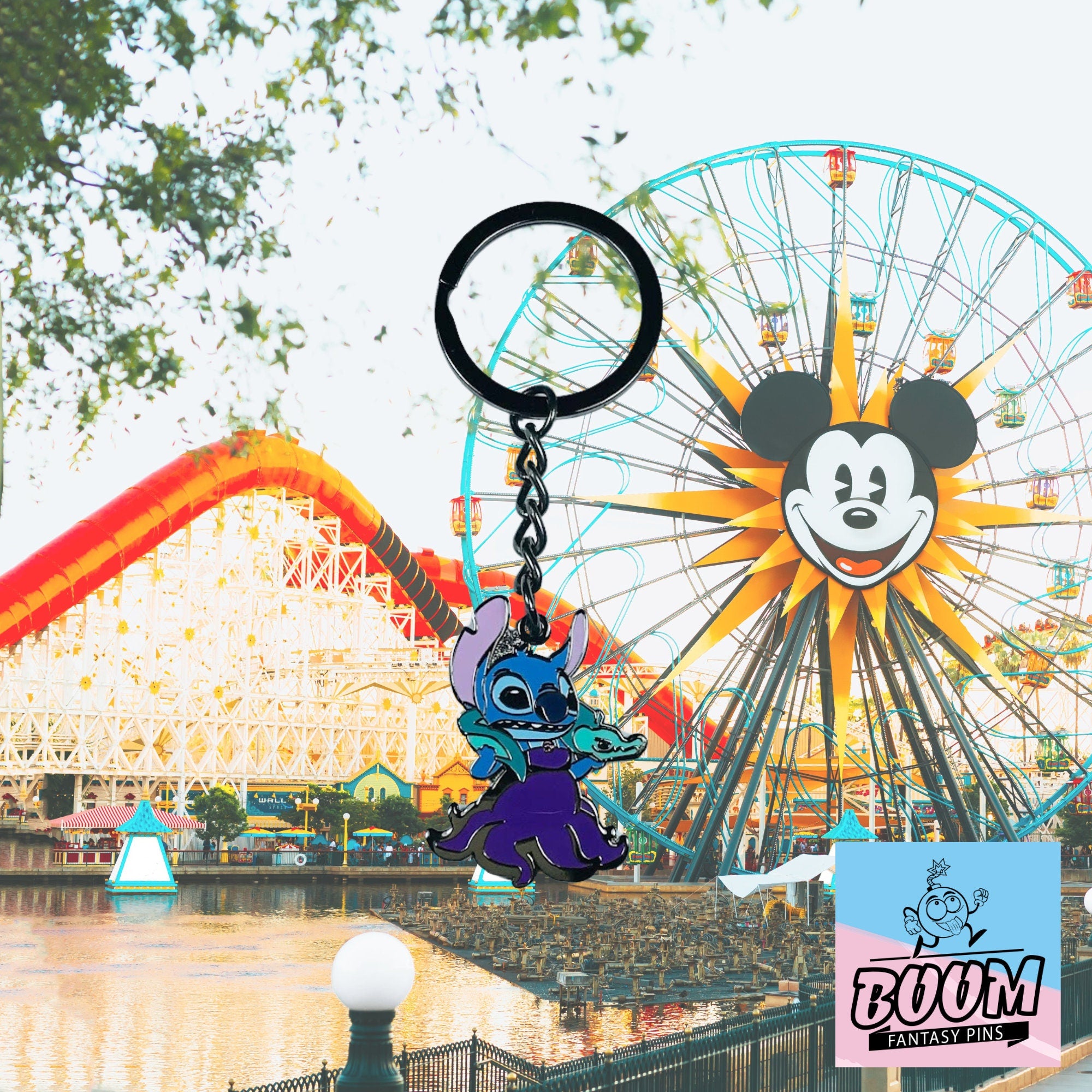 Llavero – Experimento 626 Stitch como Úrsula de Lilo &amp; Stitch – Disney Fantasy