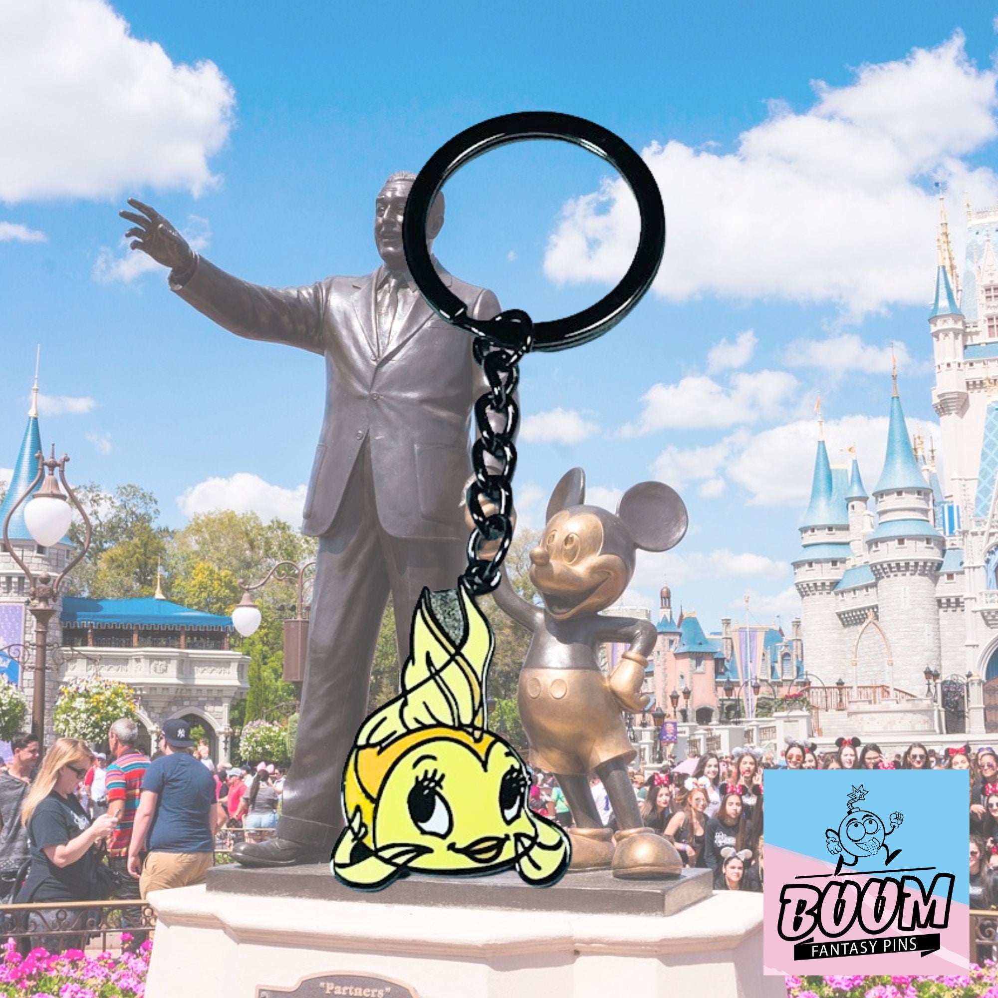 Llavero – Cleo de Pinocho – Disney Fantasy