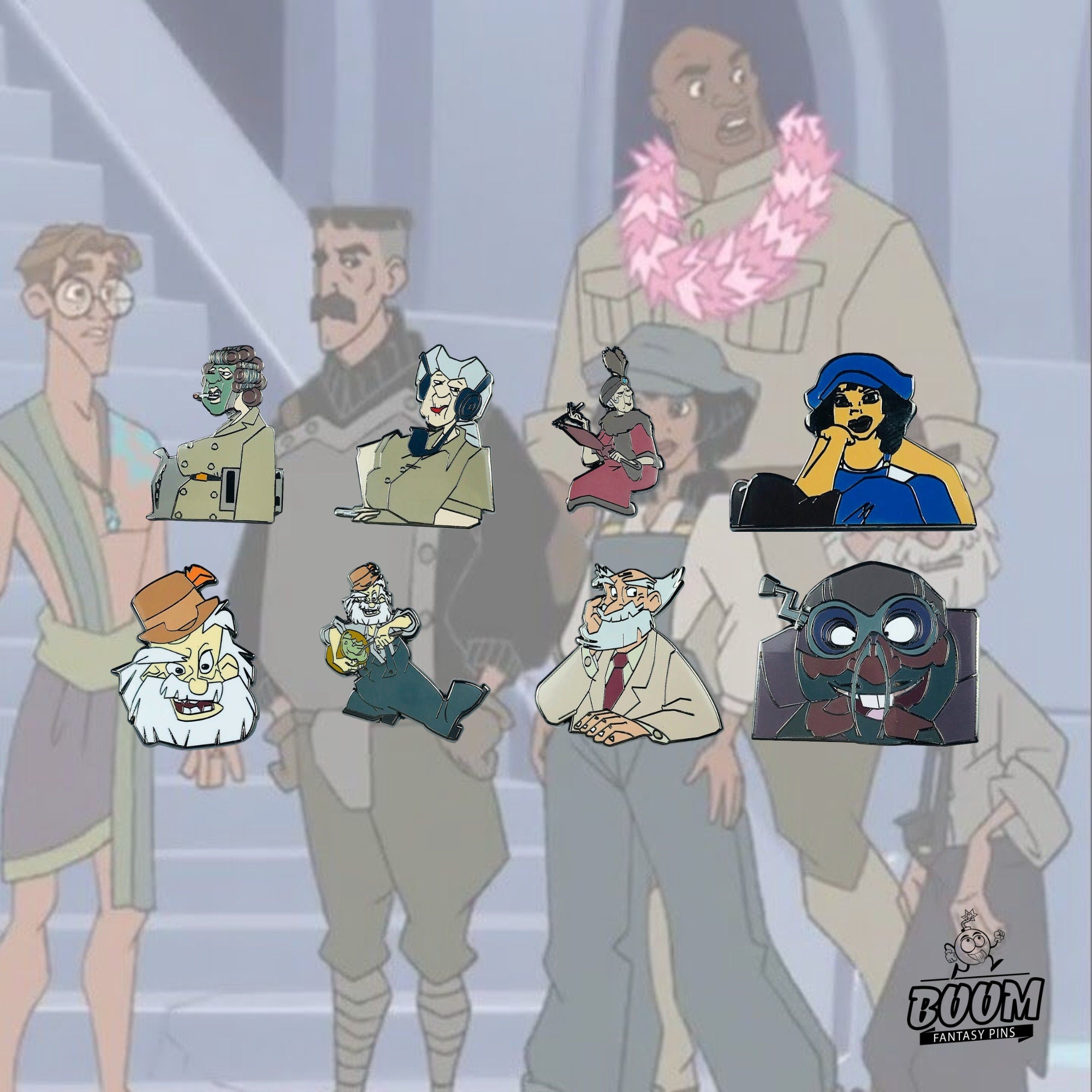 Pin's – Princesse Kida d'Atlantide : L'Empire perdu – Disney Fantasy