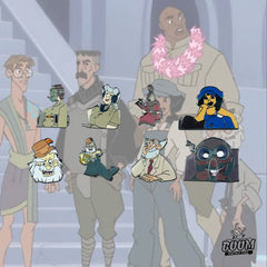 Pin's – Princesse Kida d'Atlantide : L'Empire perdu – Disney Fantasy