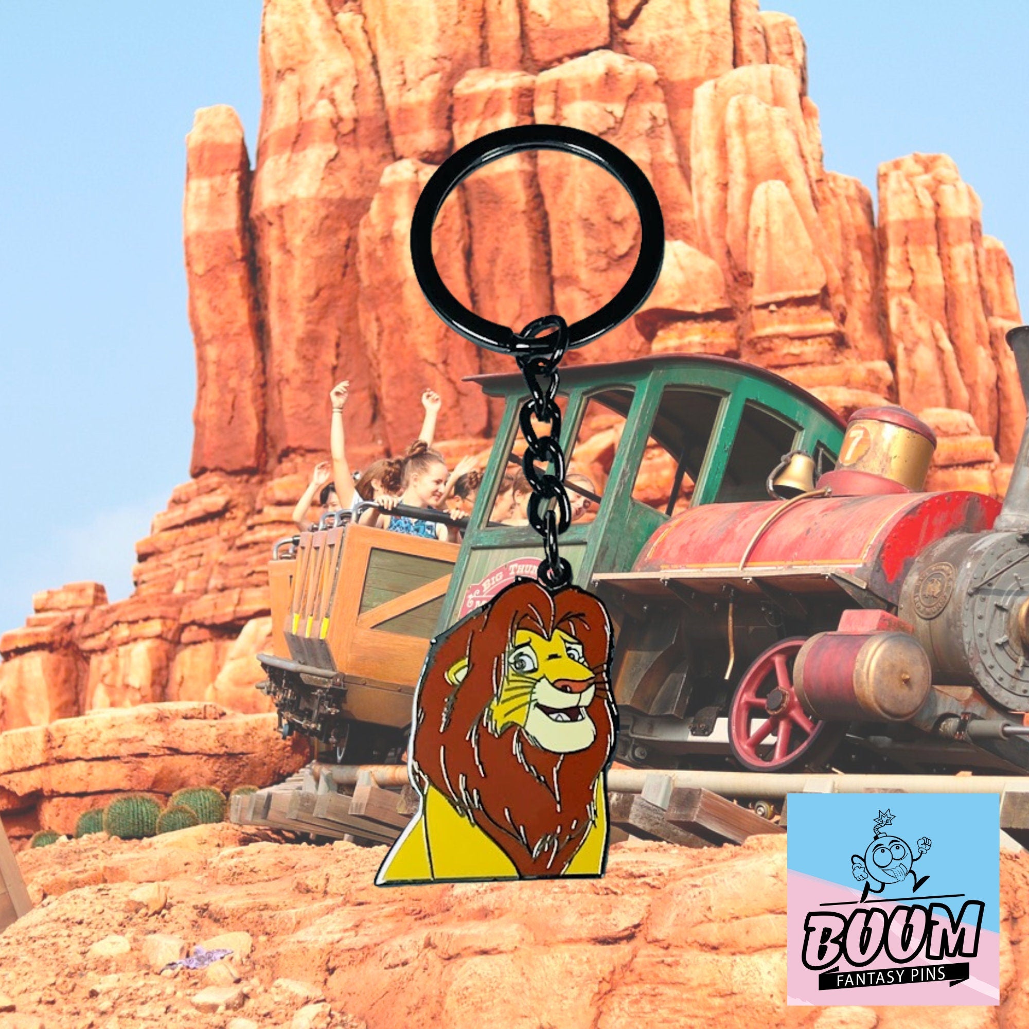 Llavero – Mufasa de El Rey León – Disney Fantasy