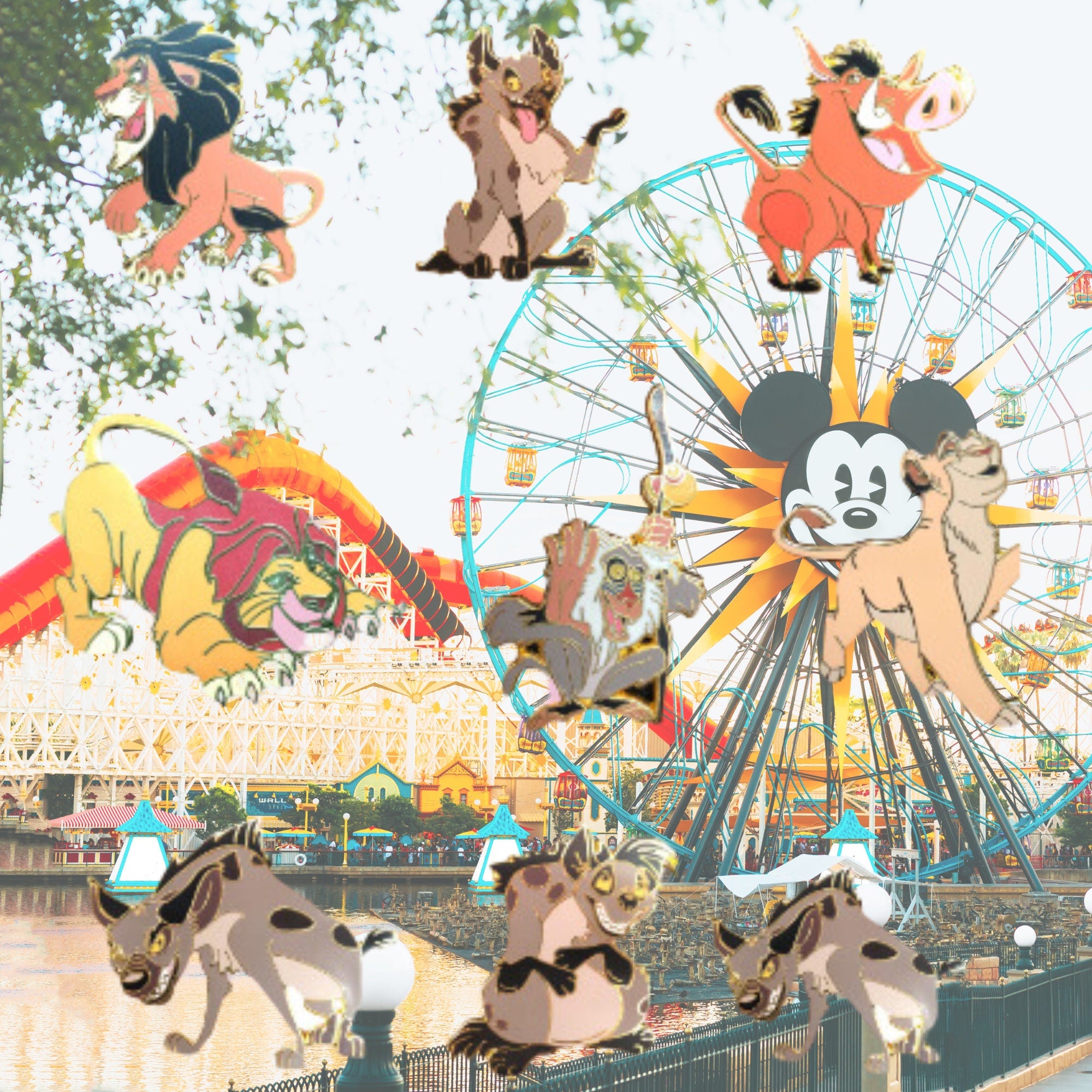 Pin's – Simba du Roi Lion – Disney Fantasy