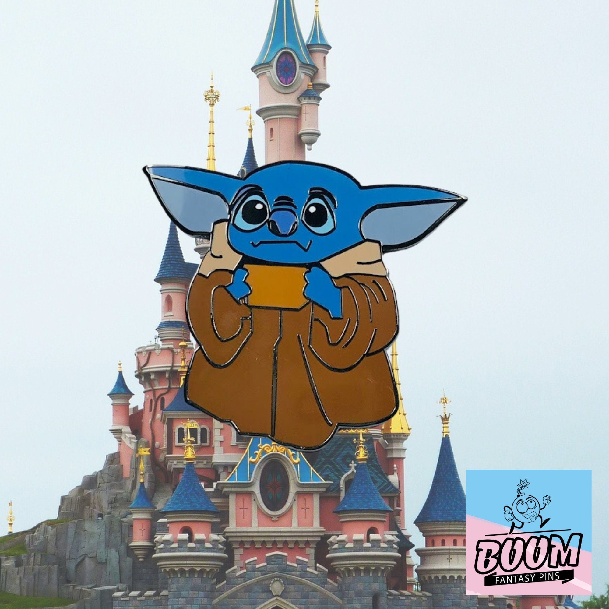 Pin – Stitch como Baby Yoda de Lilo &amp; Stitch – Disney Fantasy