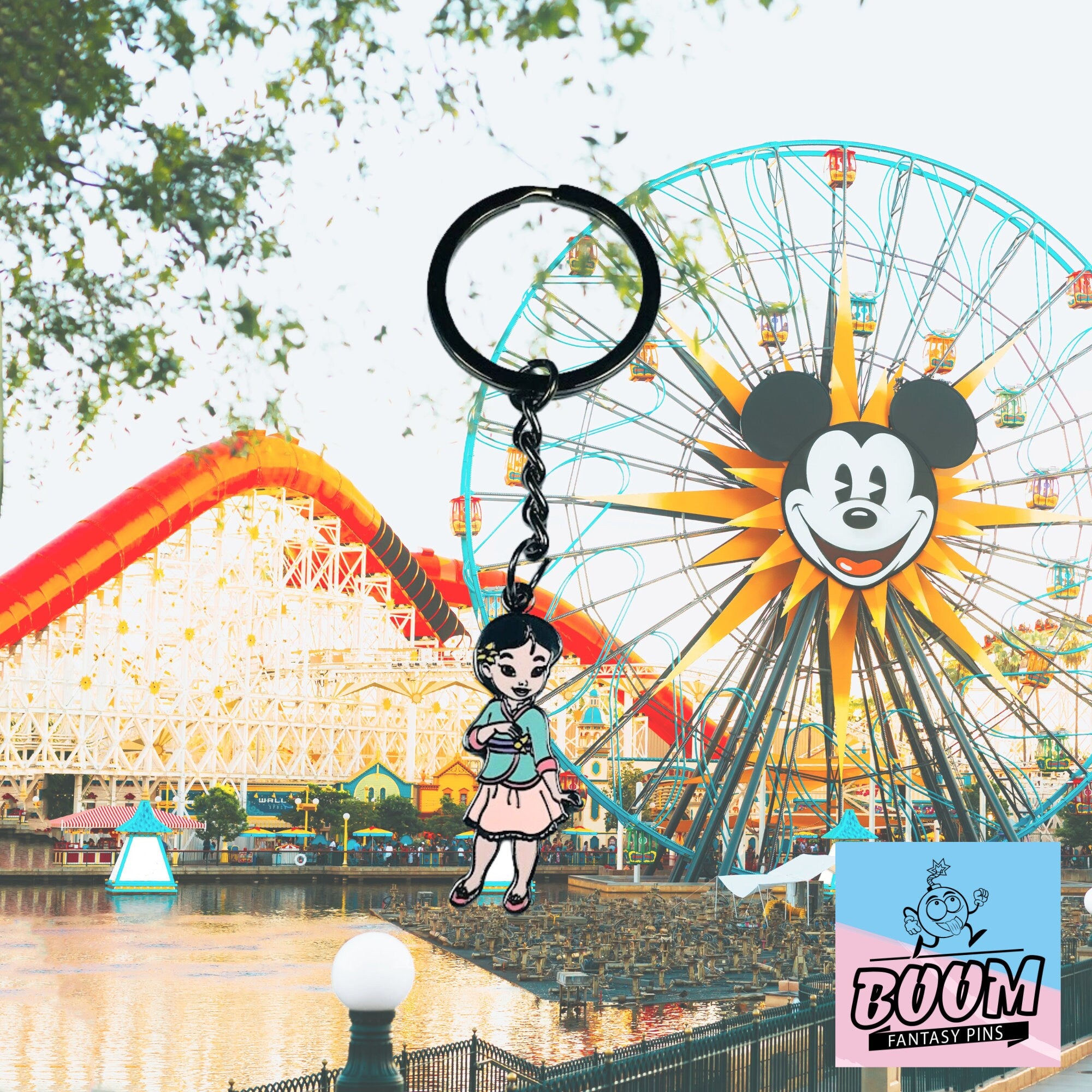 Porte-clés – Mulan du film Mulan – Disney Fantasy