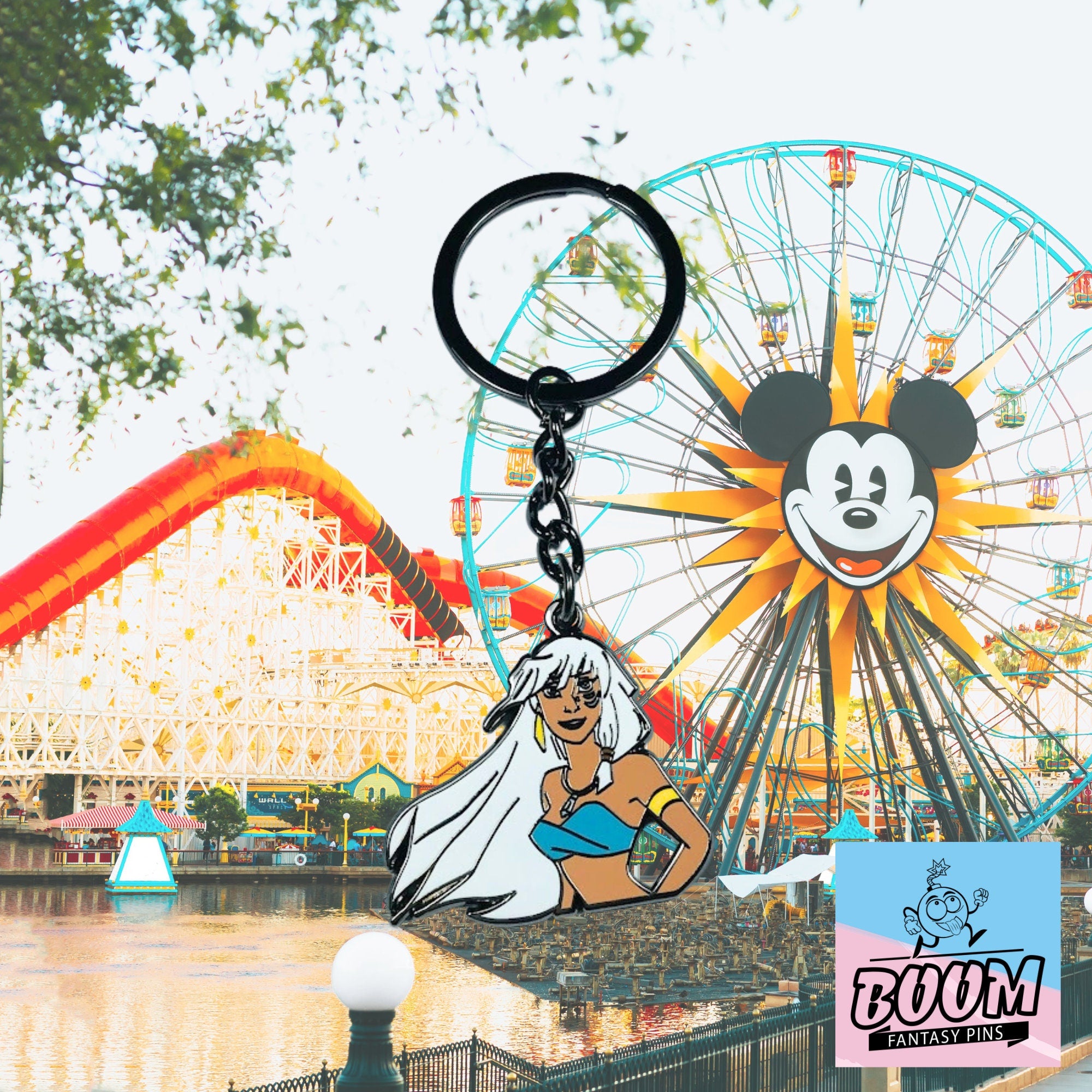 Porte-clés – Reine Kida d'Atlantide, l'empire perdu – Disney Fantasy