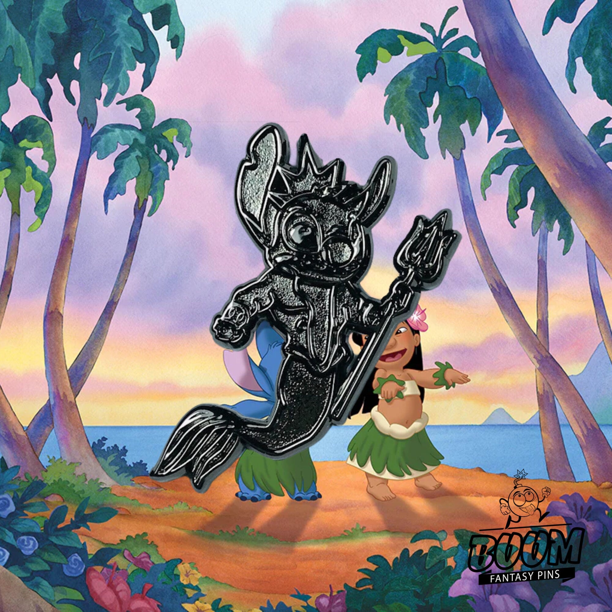 Épingle – Expérience 626 Stitch en roi Triton de Lilo &amp; Stitch – Disney Fantasy