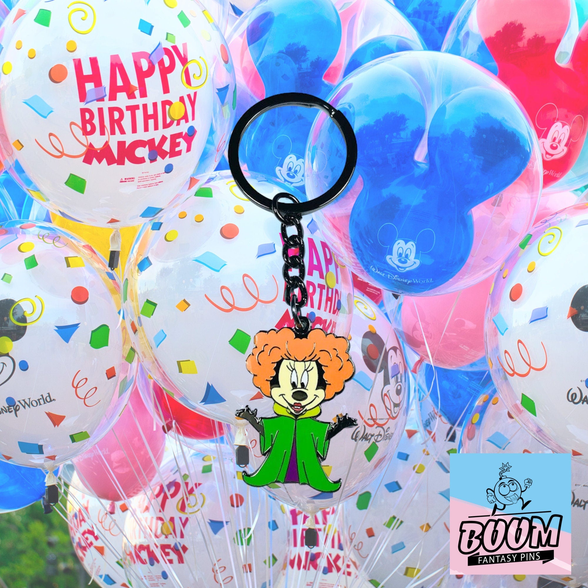 Porte-clés – Minnie Mouse en Winifred Sanderson du film Hocus Pocus – Disney Fantasy