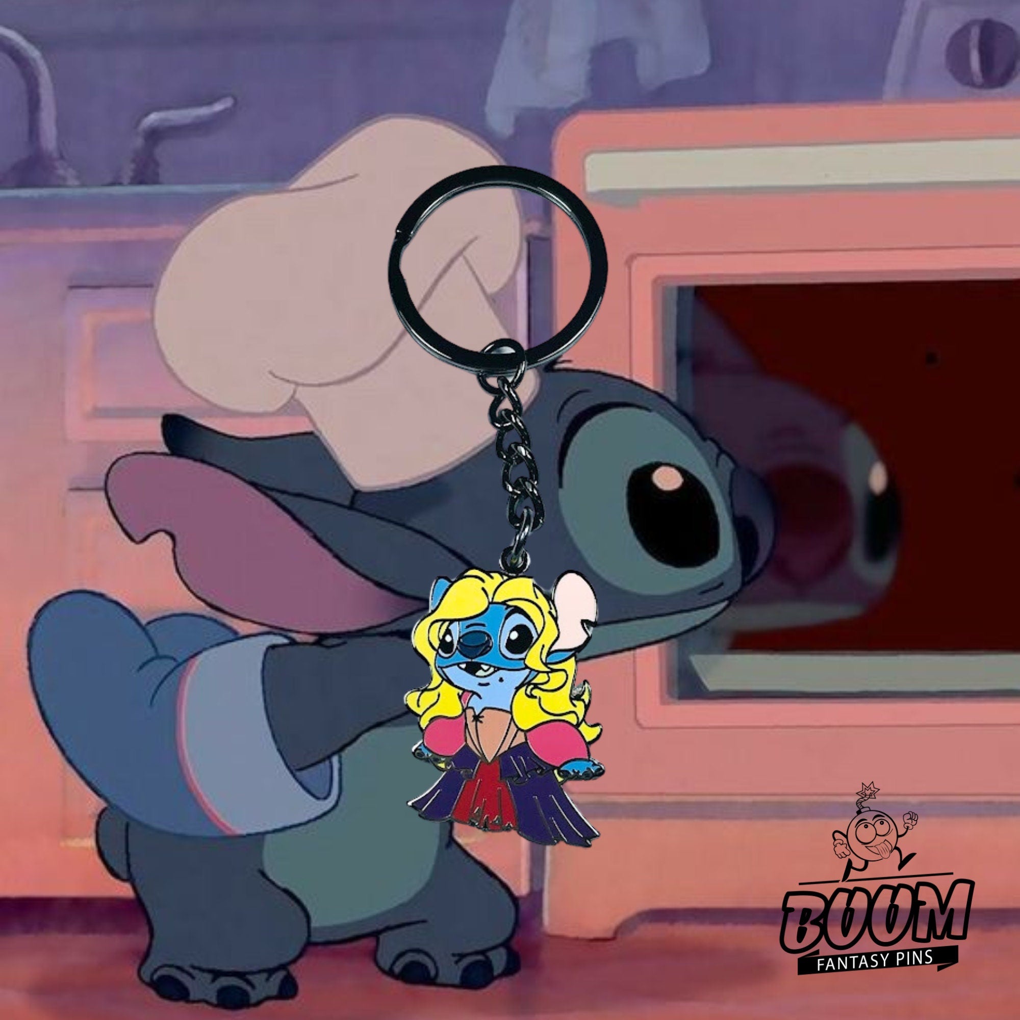 Porte-clés – Stitch Expérience 626 de Lilo &amp; Stitch – Disney Fantasy