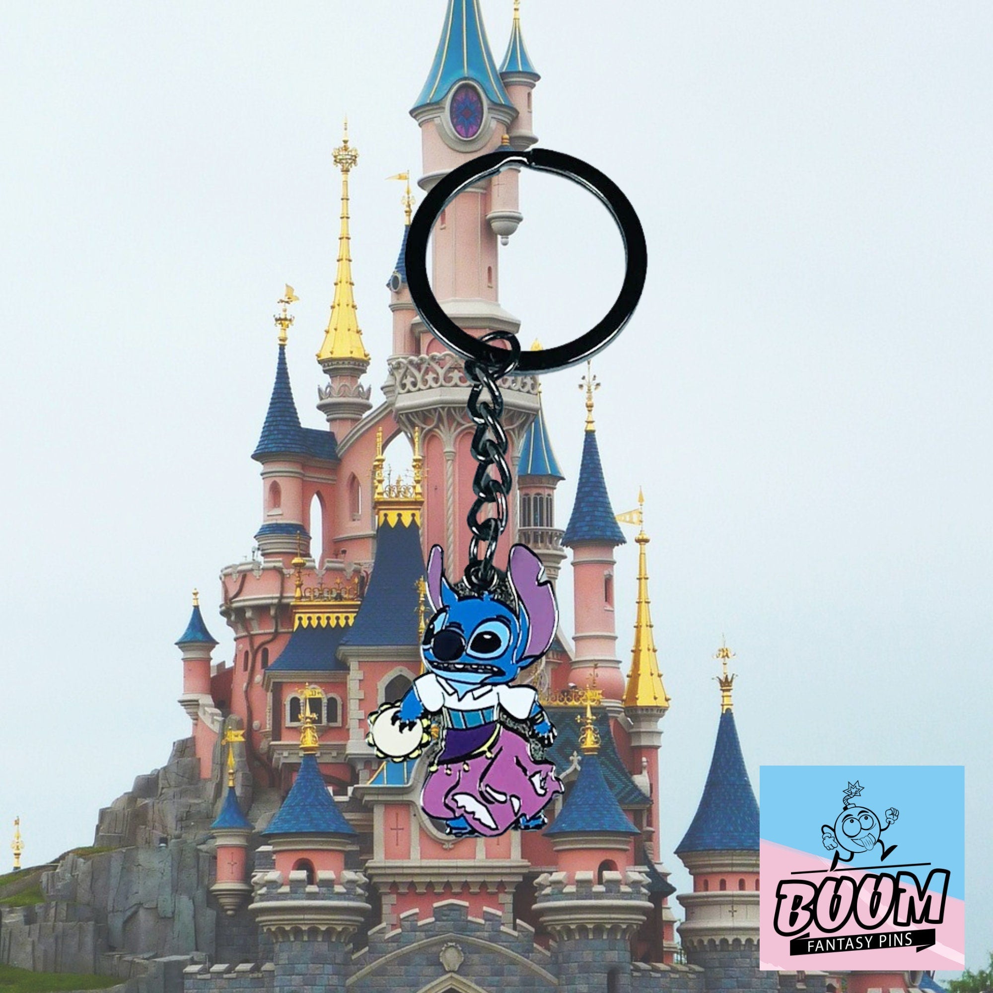 Porte-clés – Stitch Expérience 626 de Lilo &amp; Stitch – Disney Fantasy