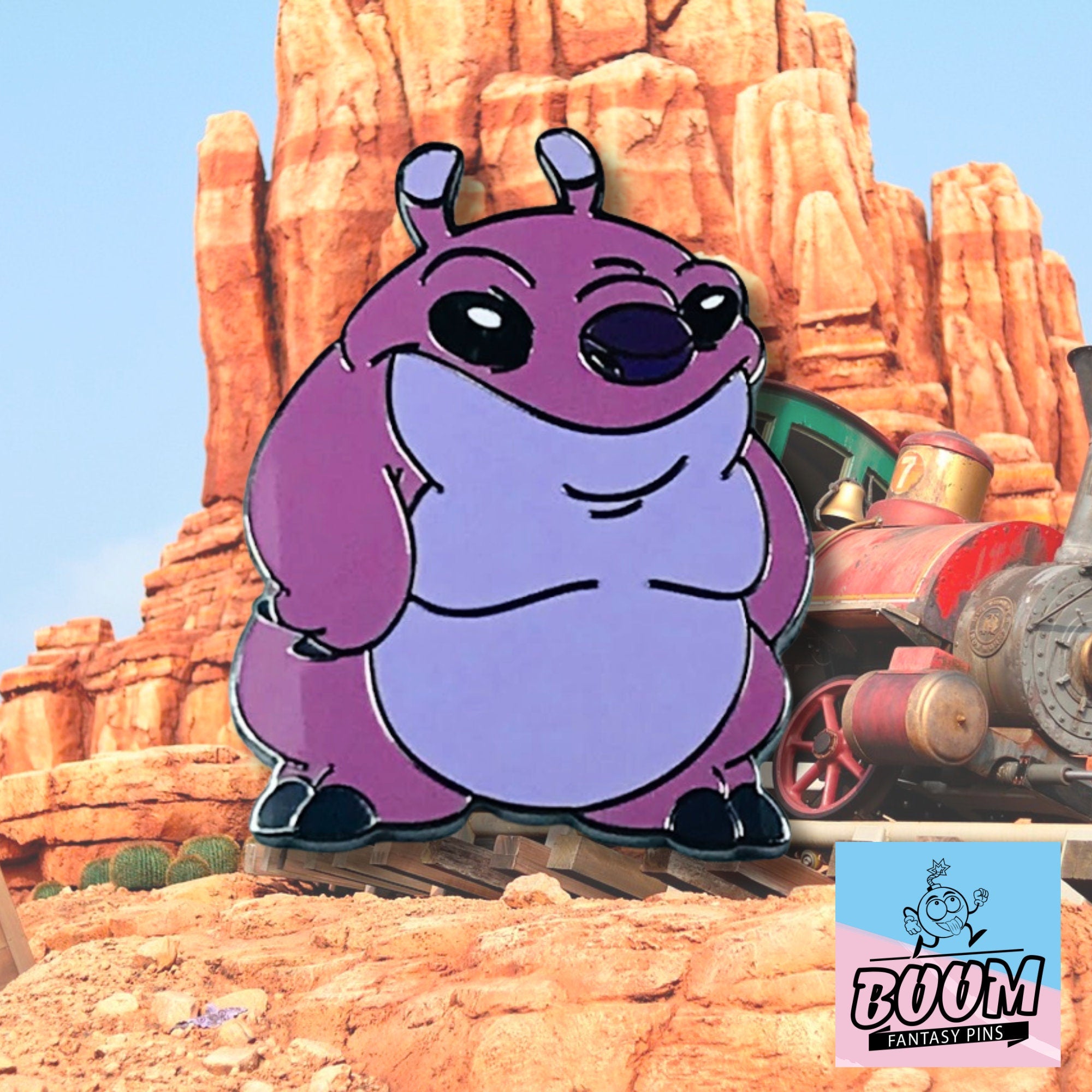 Pin – Stitch y Hamlette de Lilo &amp; Stitch – Disney Fantasy