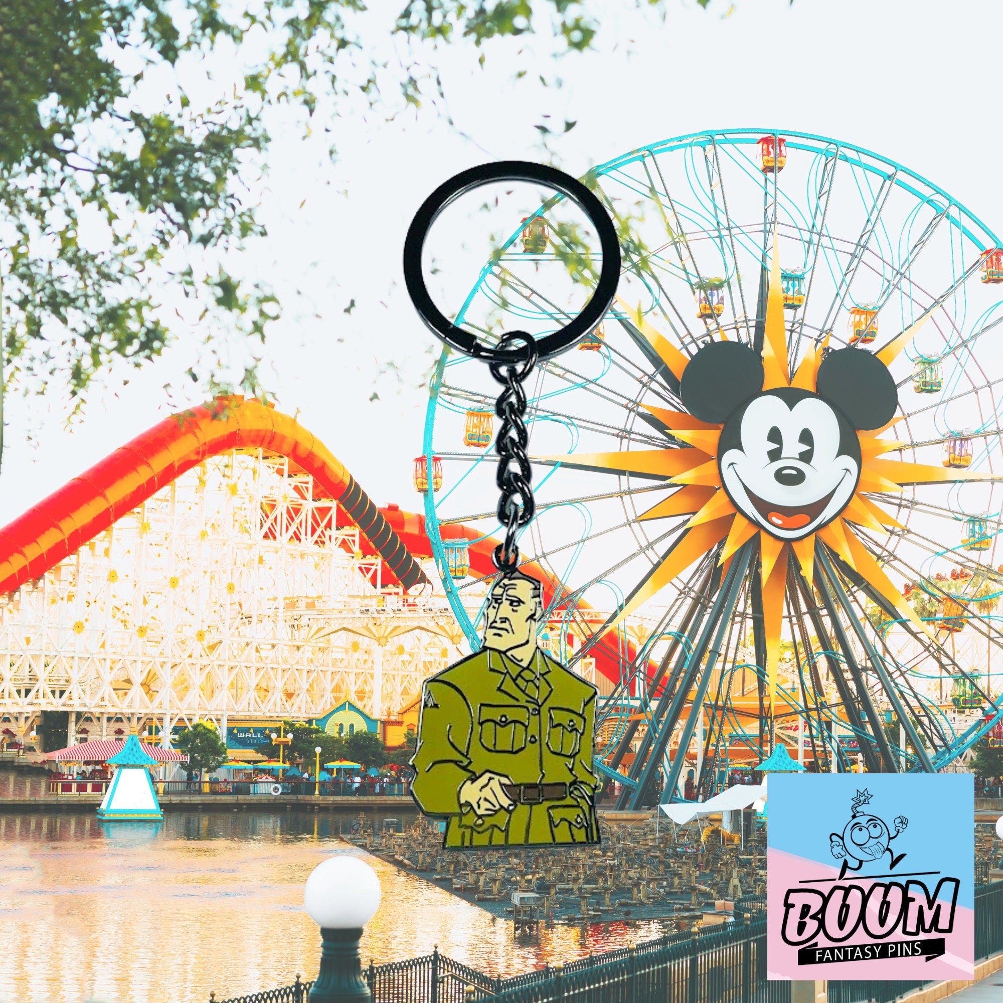 Llavero – Lyle Tiberius Rourke de Atlantis: El Imperio Perdido – Disney Fantasy