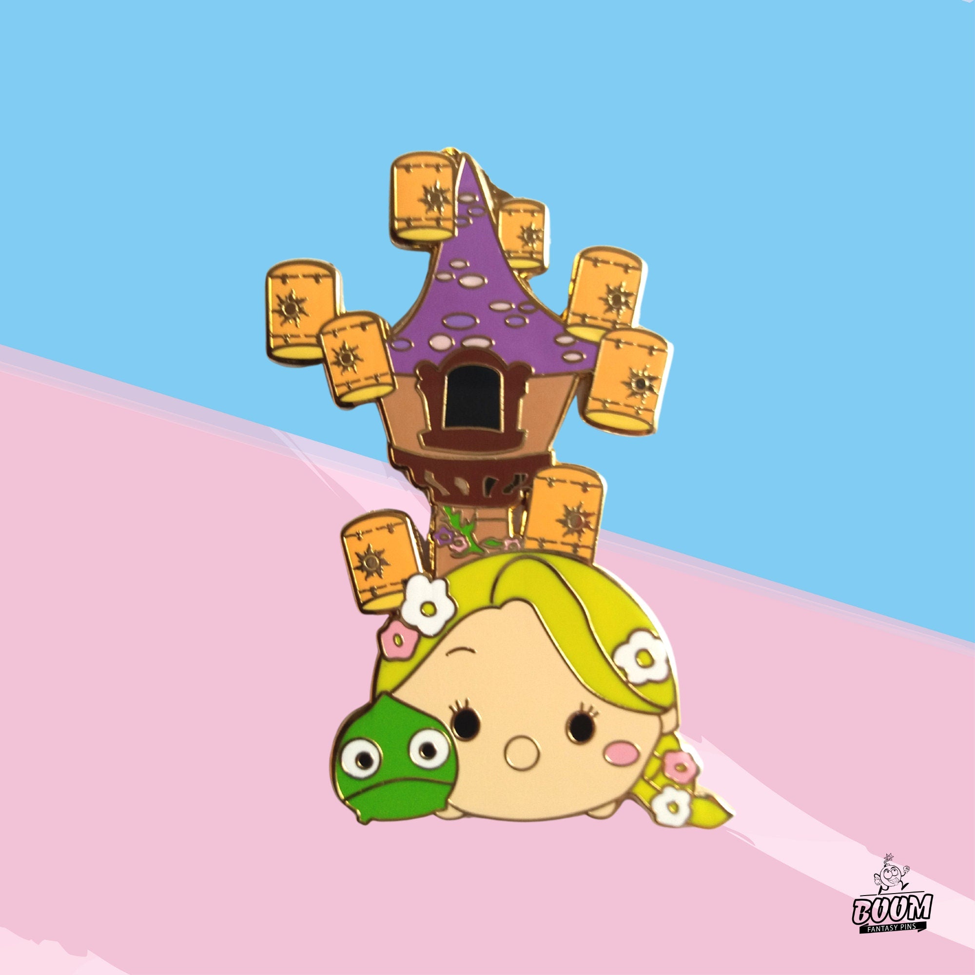 Pin's – Raiponce et Pascal du film Raiponce – Disney Fantasy